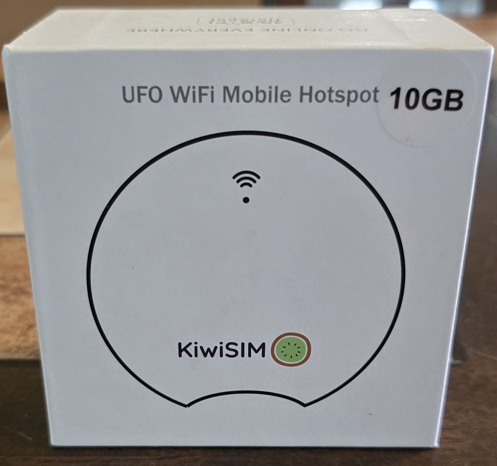 UFO Mobile Hotspot with Data 10GB-30Days, Portable Pocket WiFi 6 & 4G LTE Pink