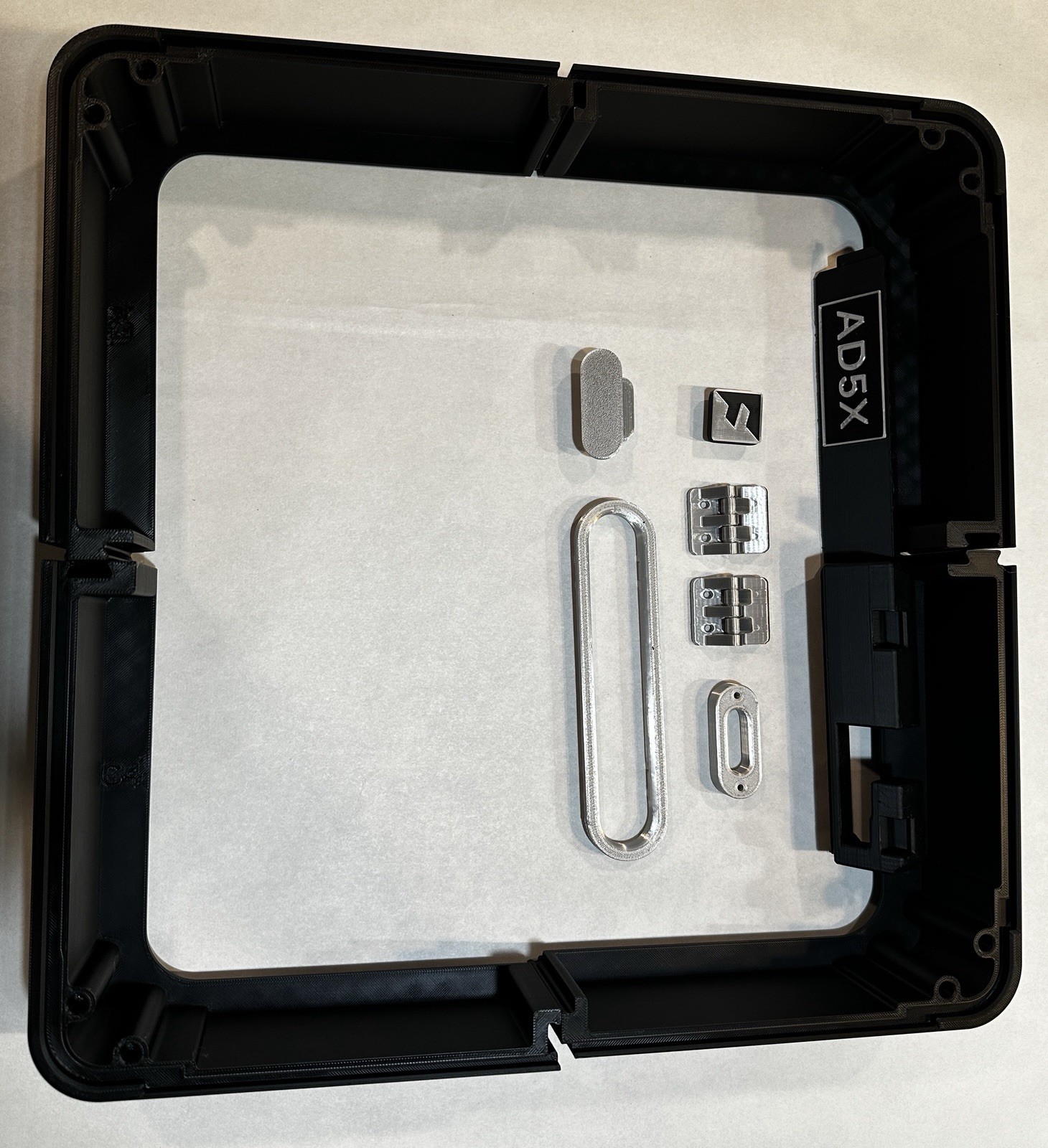 Flashforge ad5x Enclosure Printed Parts Custom Logo Multi Color Edition