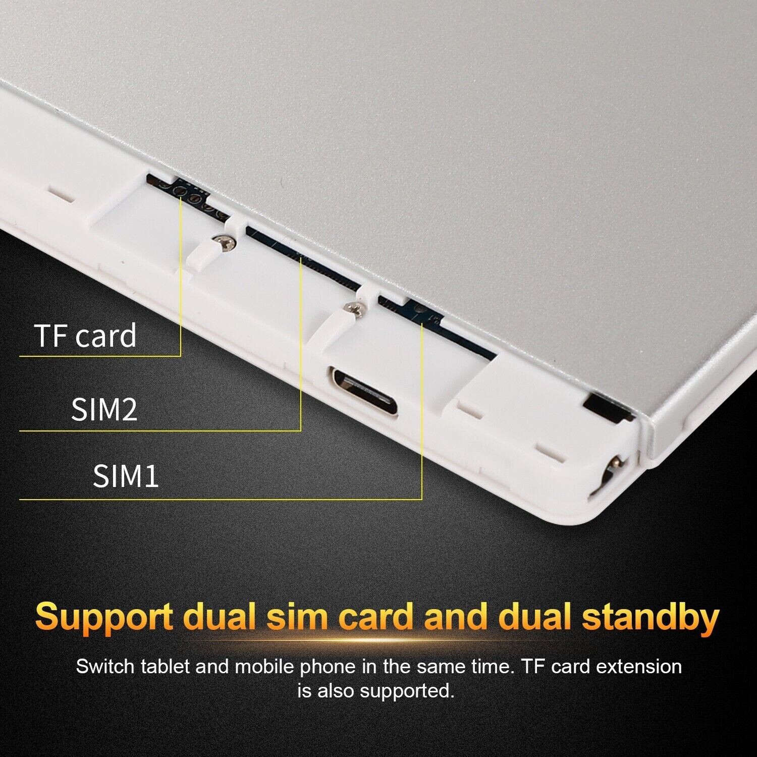 10 Inch Android 10 Deca Core HD Game Tablet Computer PC Wifi Dual Camera 128G