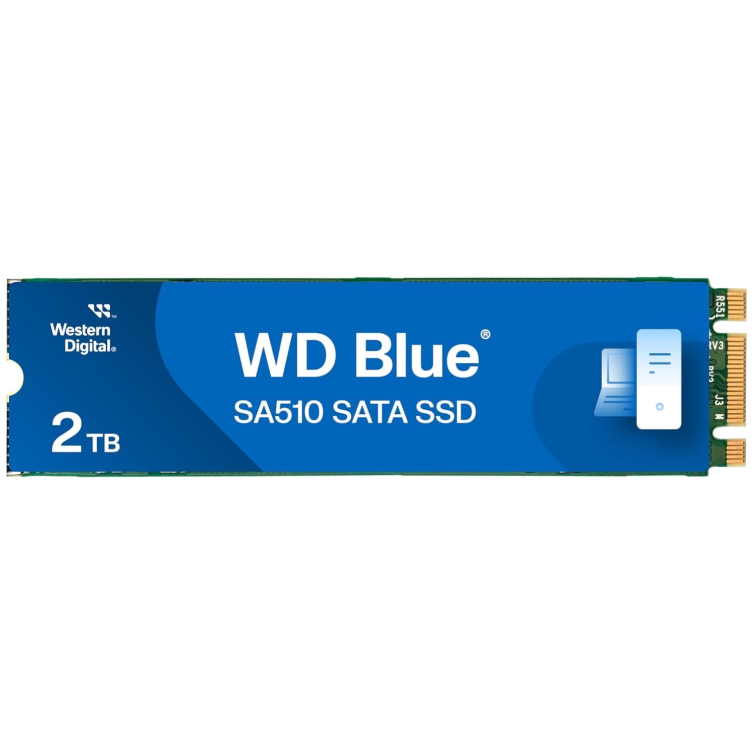 2TB WD Blue SA510 M.2 SATA SSD – 560 MB/s Speeds, Dust Resistant Performance