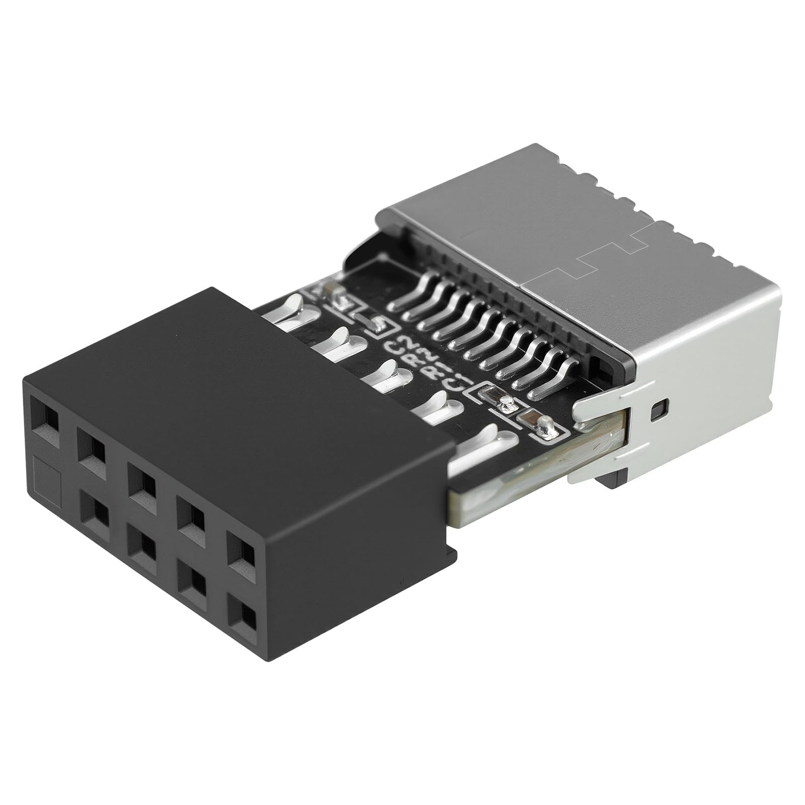 USB 2.0 to USB 3.2 Gen 1 Header Adapter, Internal 9 Pin Female to 3.1 -(A-Key…