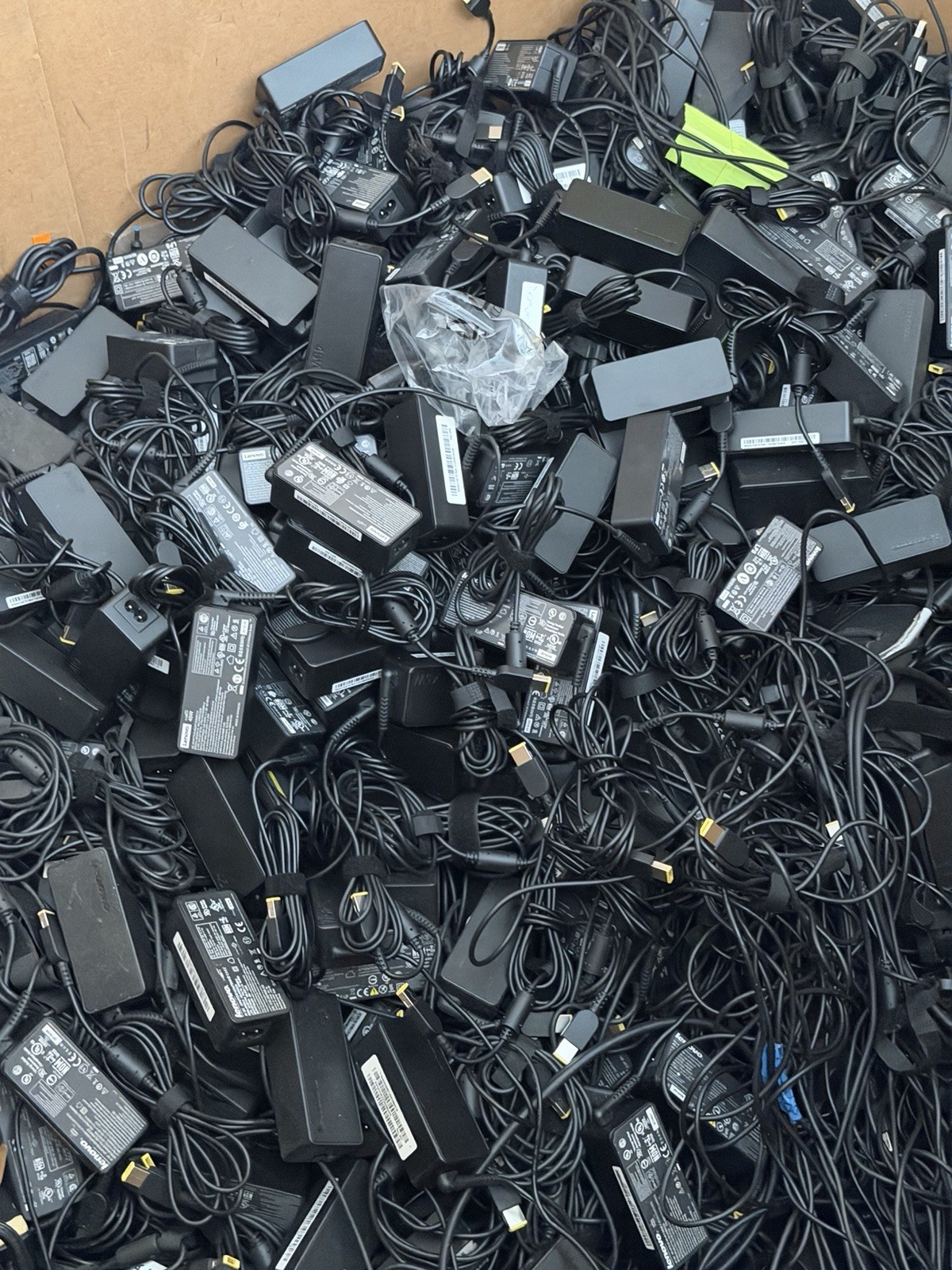 Lot of 50 Genuine ThinkPad 45W Square Tip AC Power Adapter 20V 2.25A ADLX45NCC2A