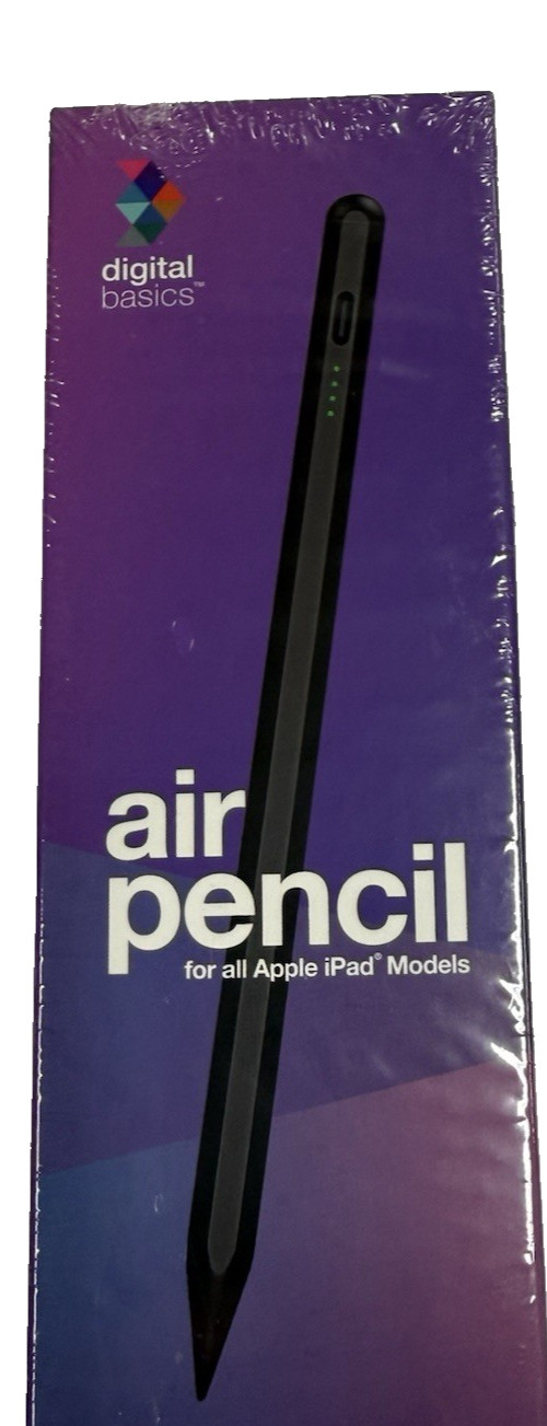 Digital Basics Air Pencil Stylus for Apple iPad Universal Touch Pen New Sealed
