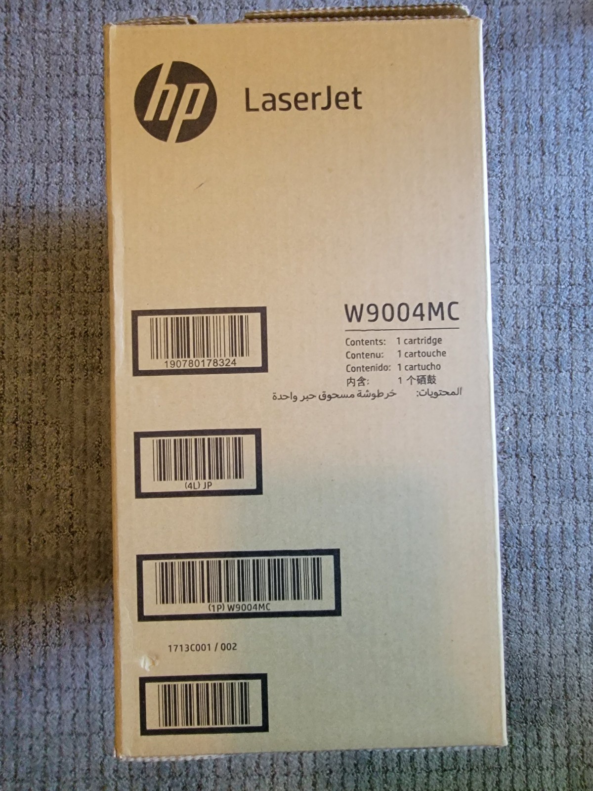 HP LaserJet Managed Toner Cartridge W9004MC Black – Open Box