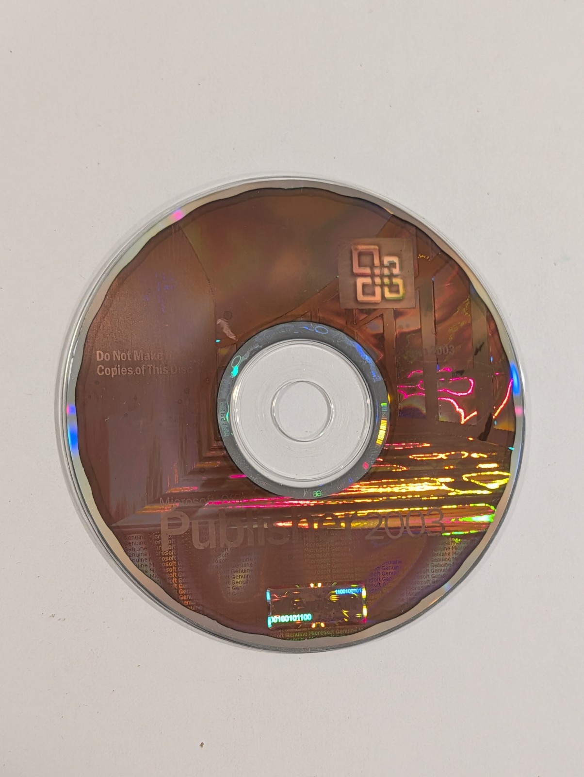 Microsoft Office Publisher 2003 Software Disc | Loose Disc Only