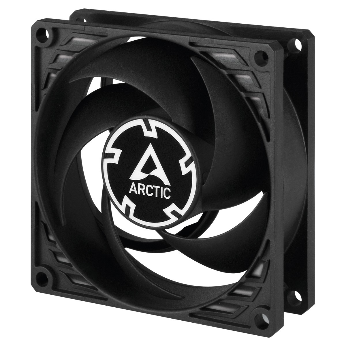 ARCTIC P8 PWM PST CO (Black) 80 mm Case Fan Continous Operation Computer B-Stock