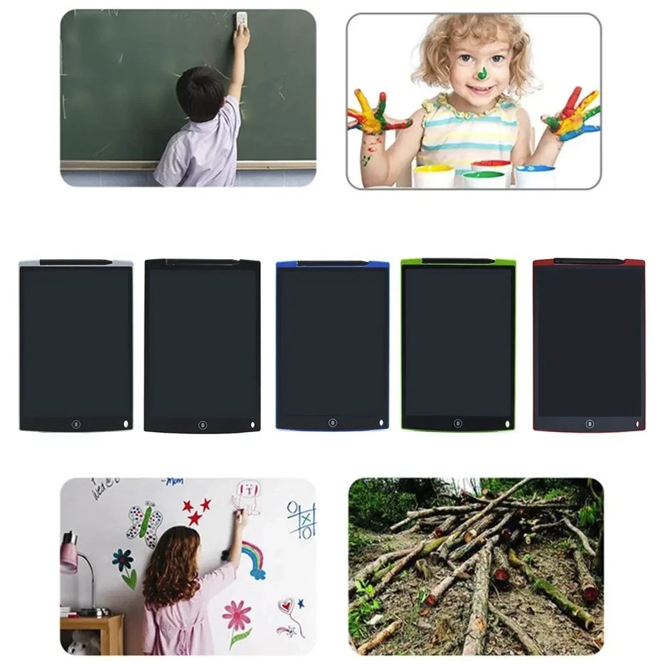 1pc 8.5 Inch LCD Writing Tablet: Digital Drawing Pad with Stylus Pen Portable
