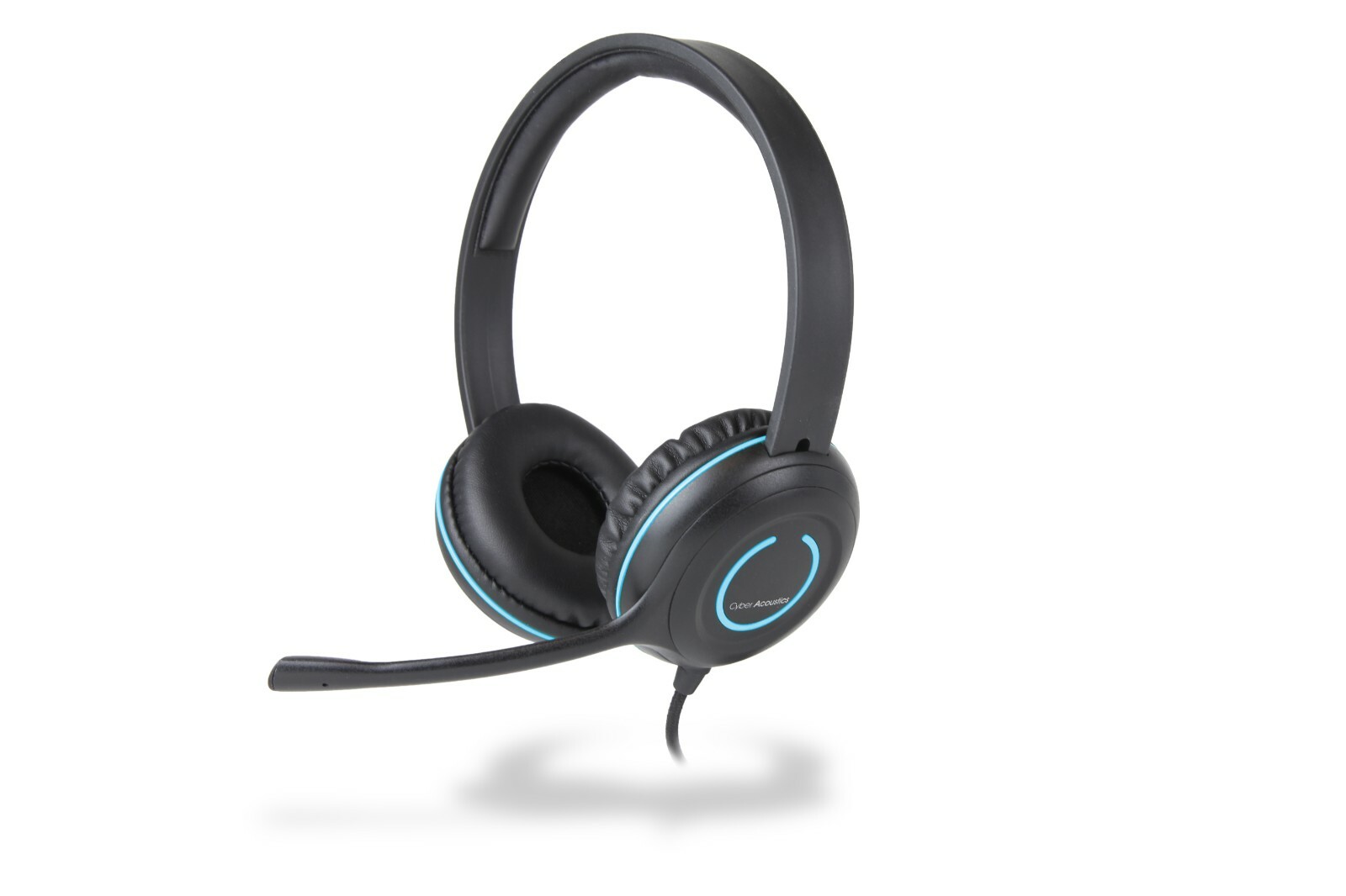 Cyber Acoustics AC-5002 Headset with Unidirectional Mic