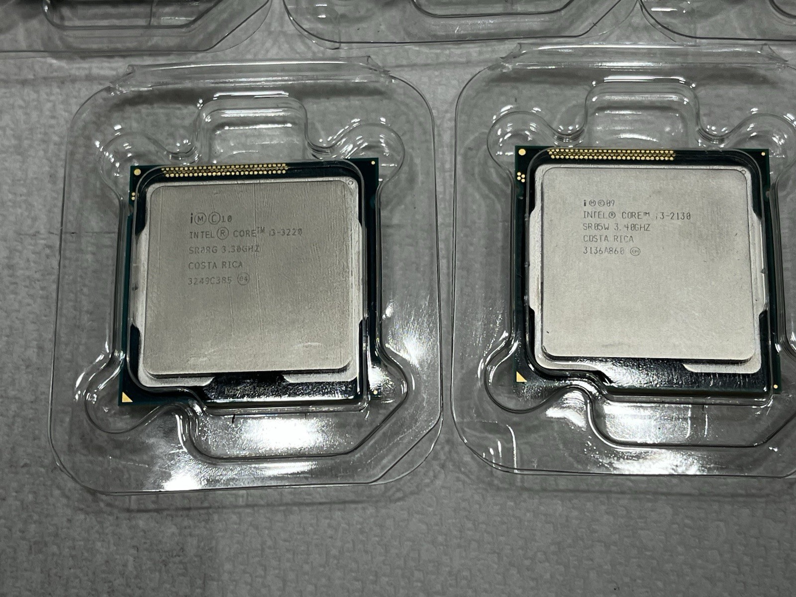 Intel Core i3 Mixed Lot (8)- I3-4160 I3-4130 I3-3220 I3-2130 I3-2120 LGA1150CPU