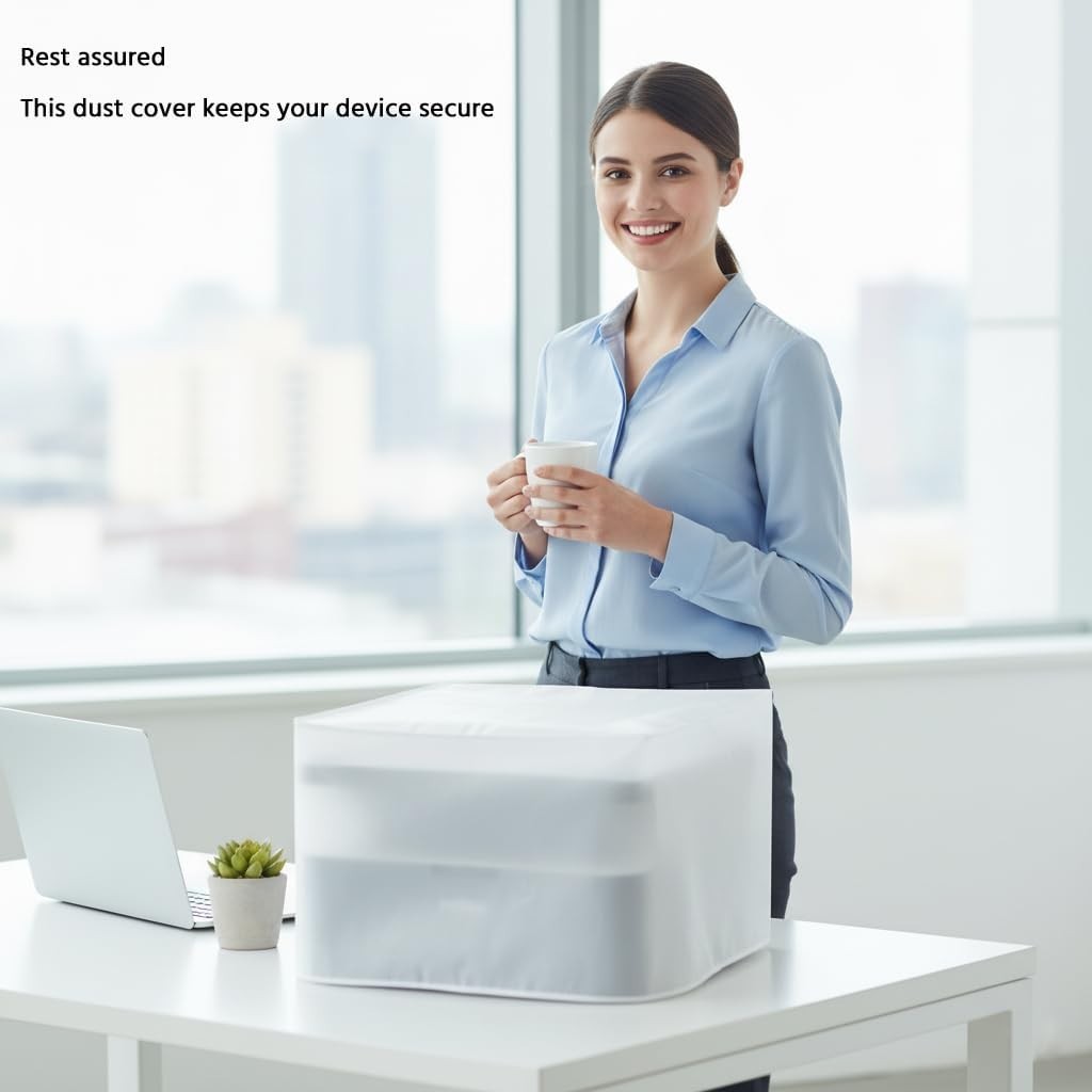 Half-Transparent Protective Jacket for Printers – Dust & Water Resistant Design