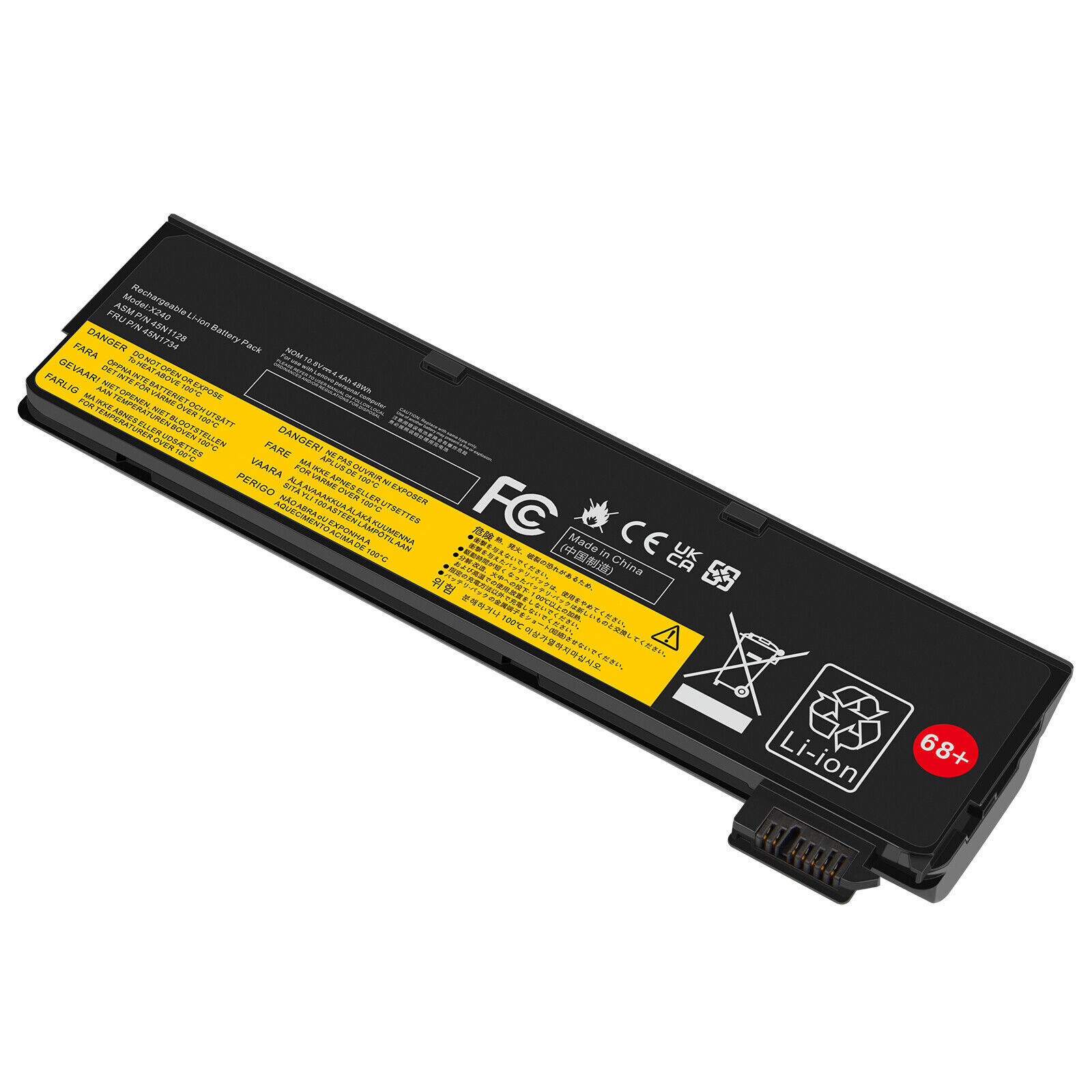Battery for Lenovo ThinkPad X240 X250 X260 T440 T440S T450 45N1134 45N1776 68+