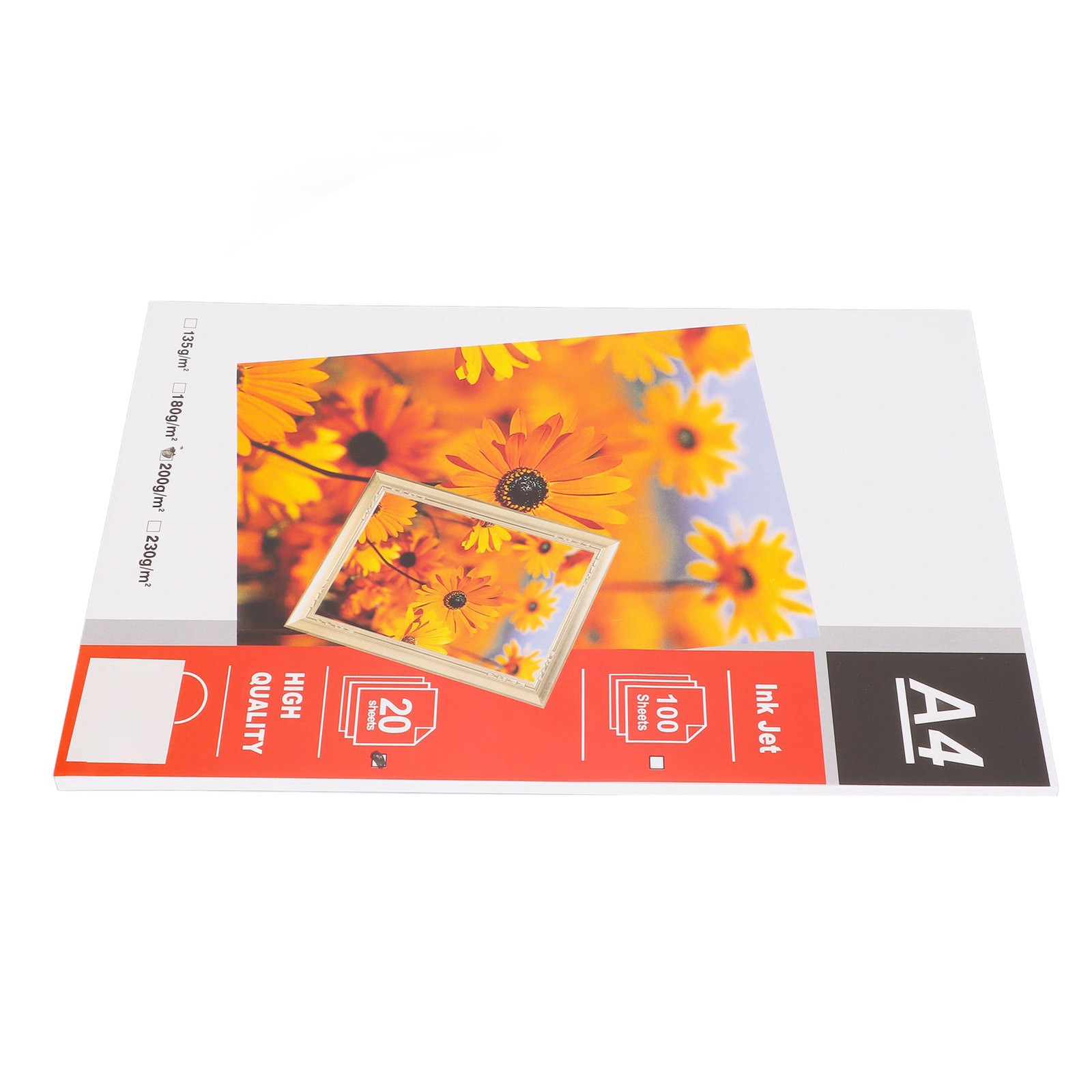 20Pcs Matte Photo Paper Durable Paper 8.3×11.7in Glossy Water Re BRZN