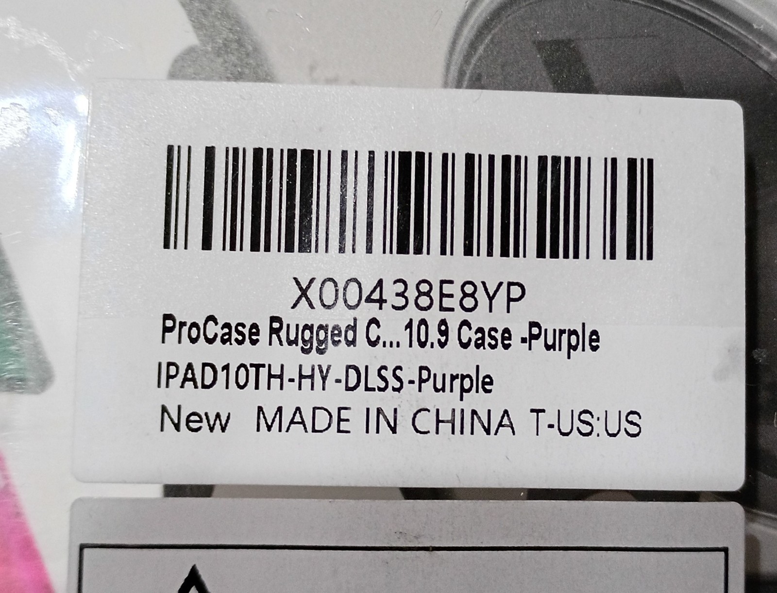 ProCase Shock-Resistant 360° Rotating Stand Case for iPad 10th Gen 10.9″ Purple