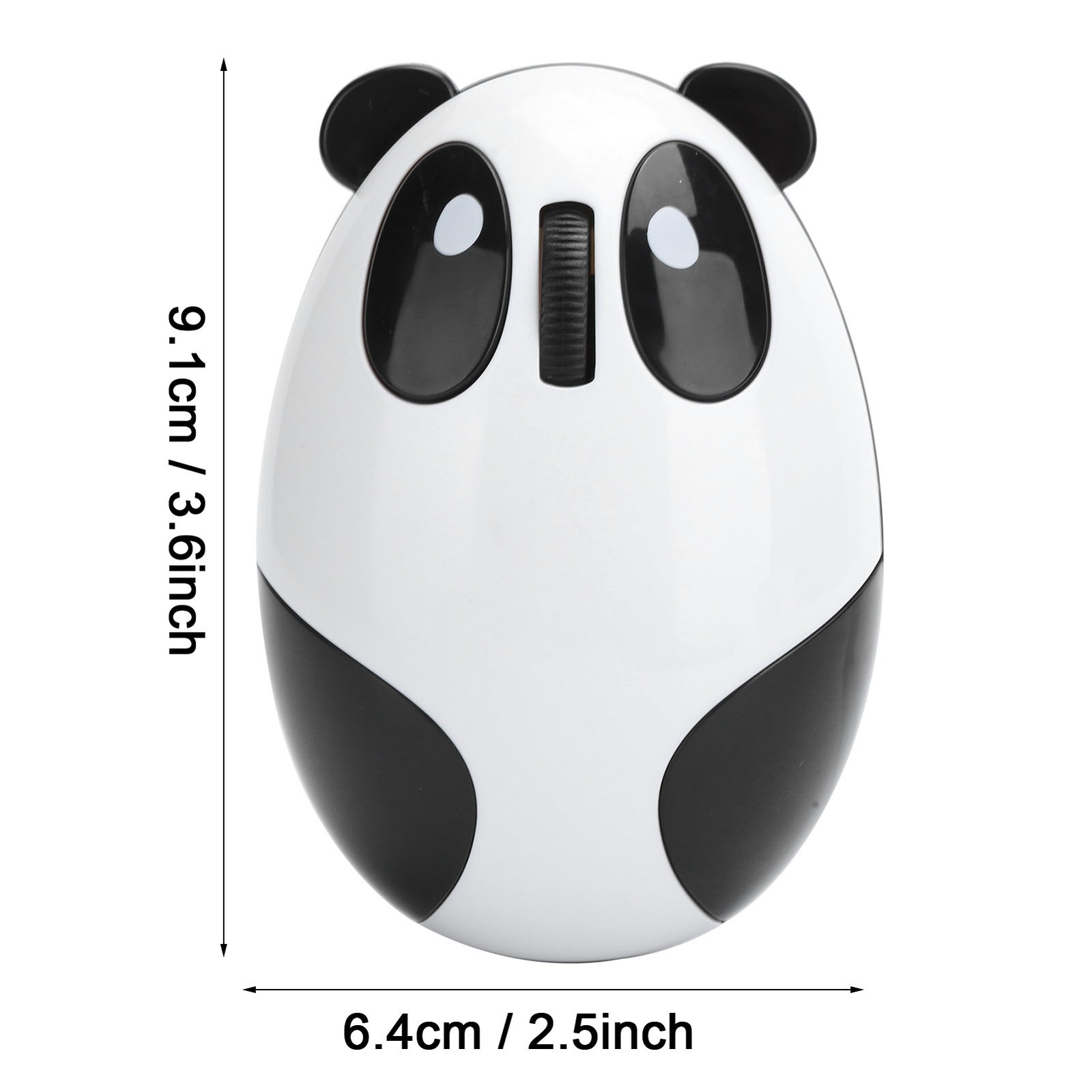 2.4GHz Wireless Optical Panda Computer Mouse For /OS X//Andriod/IOS