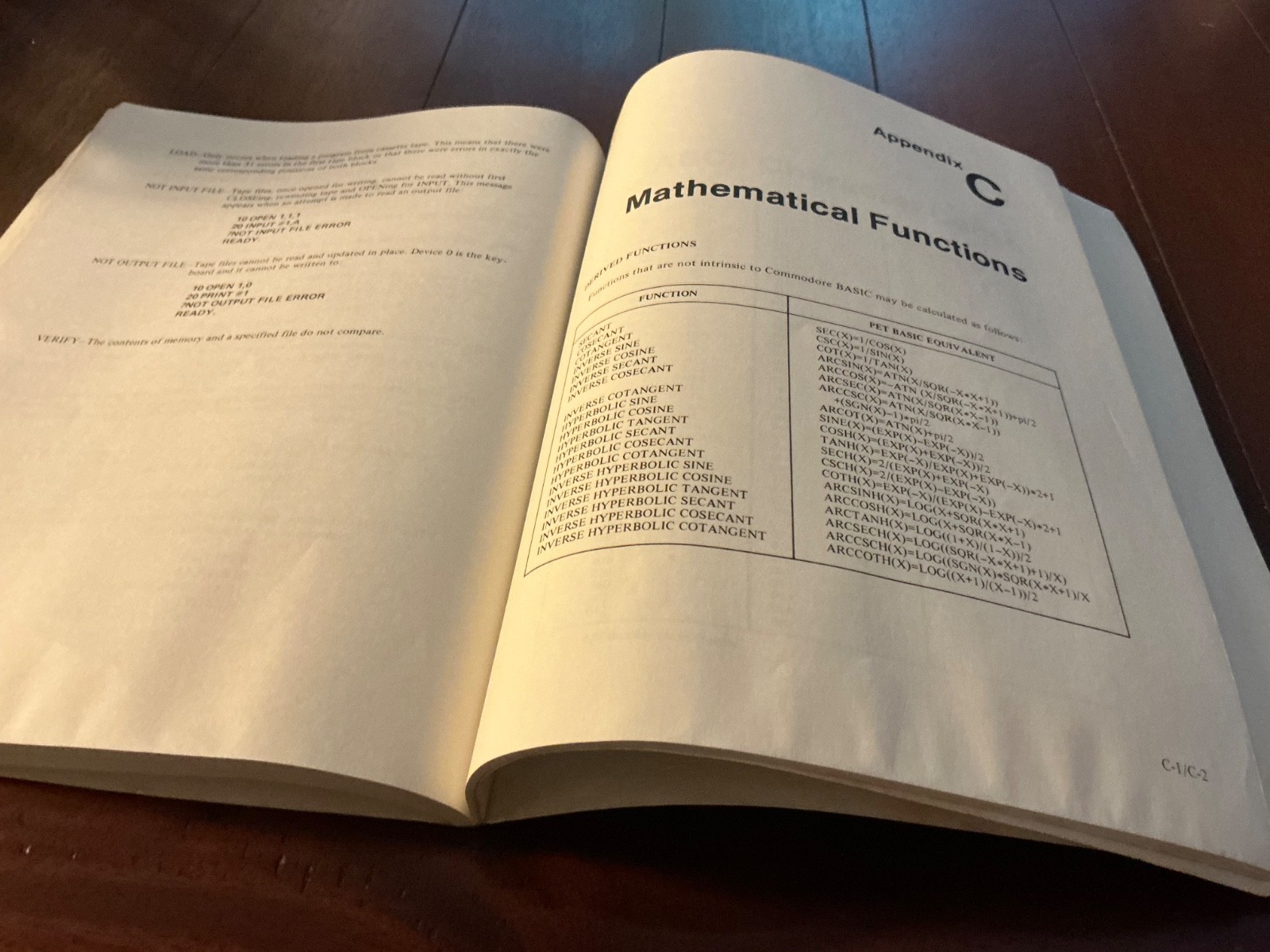 VTG USER’S REFERENCE MANUAL COMMODORE BASIC VERSION 1982