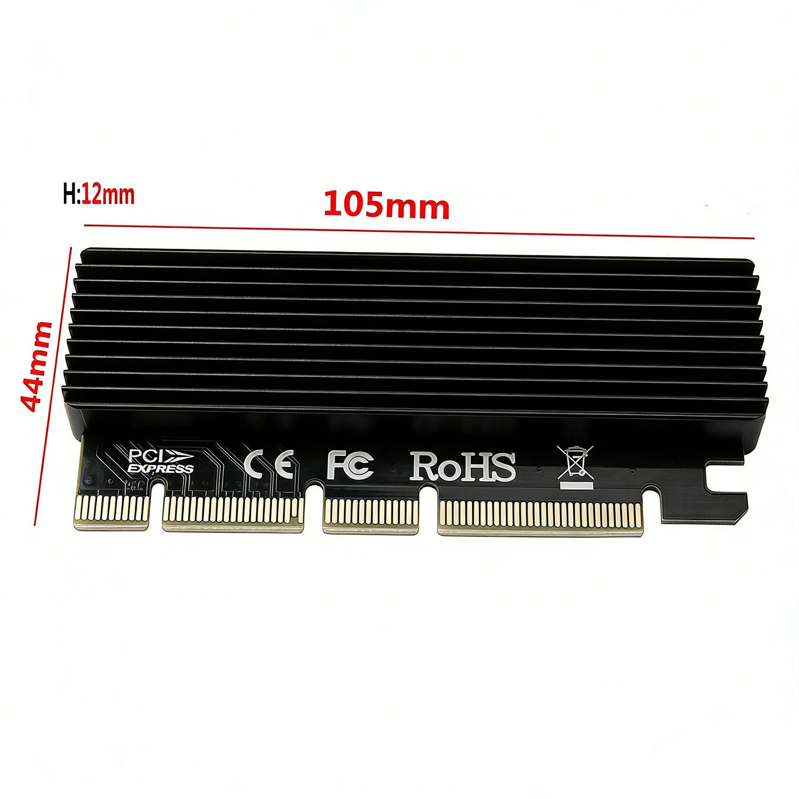 M.2 NVMe SSD NGFF TO PCIE 3.0 X4 X8 X16 Adapter M Key Interface Adapter Card US