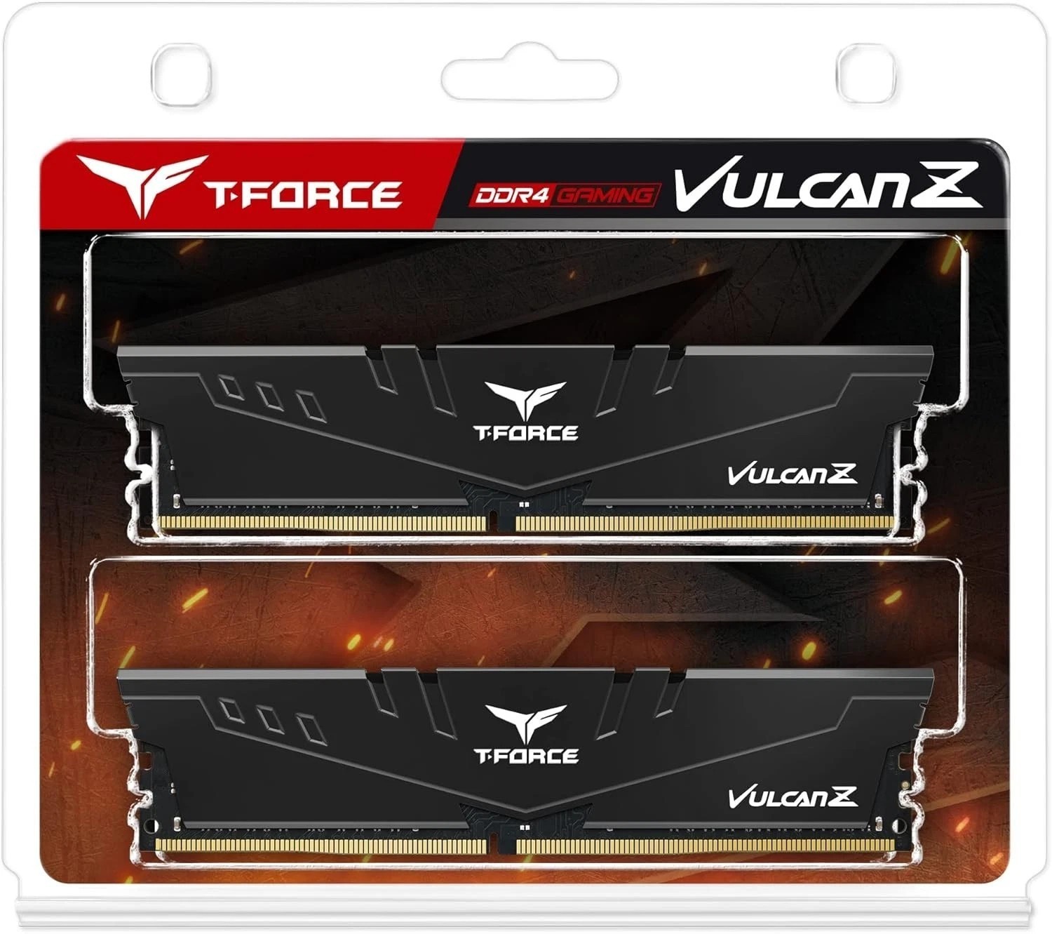 TEAMGROUP T-Force Vulcan Z 32GB (2x16GB) PC4-28800 DDR4-3600 PC RAM Black – NEW