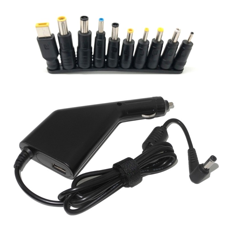 DC11-15V to 19V 4.74A Travel Power Adapter with 10 Plugs for Notebook Computers
