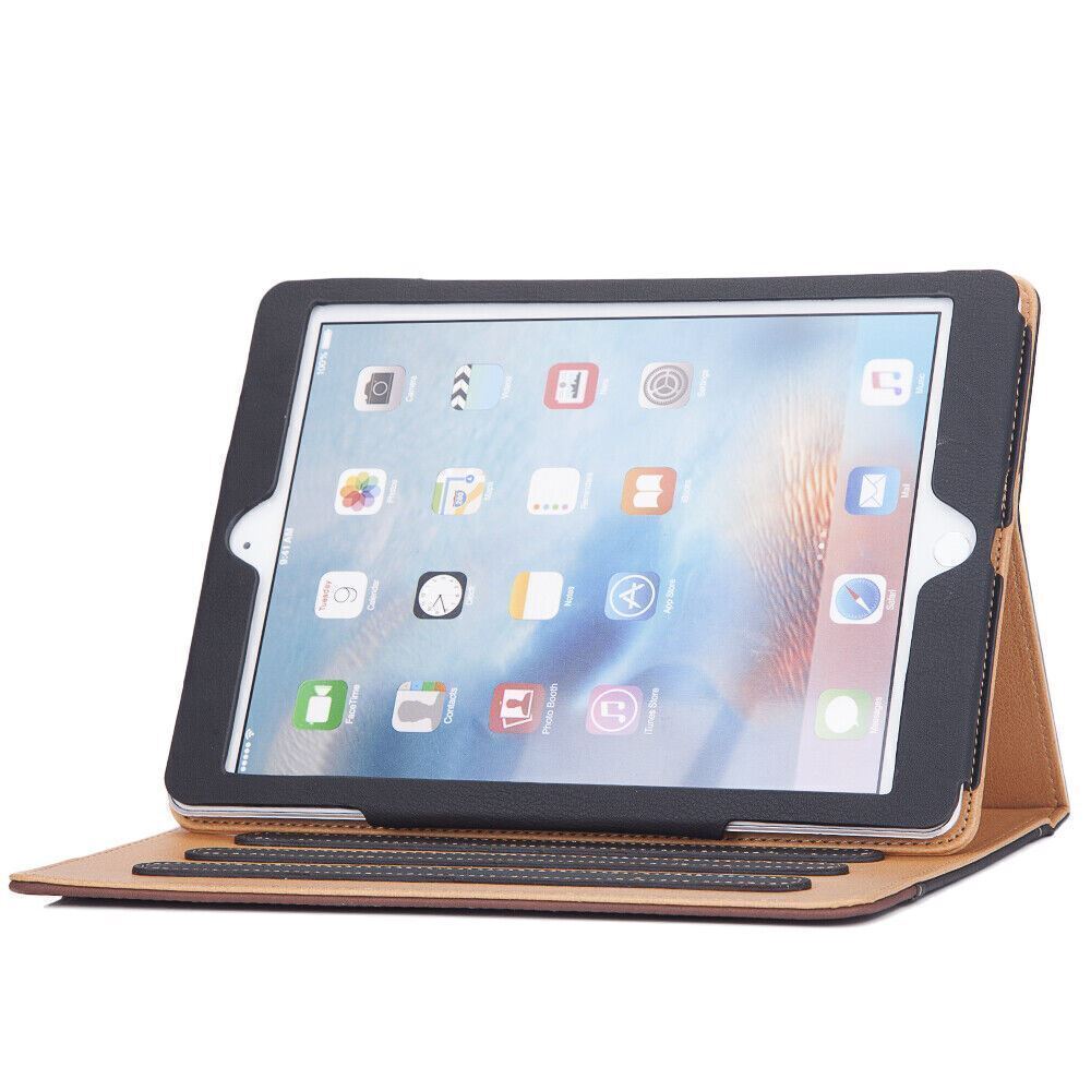 For Apple iPad 6th Generation 9.7 inch 2017 A1822 A1823 Folio Case Cover Stand