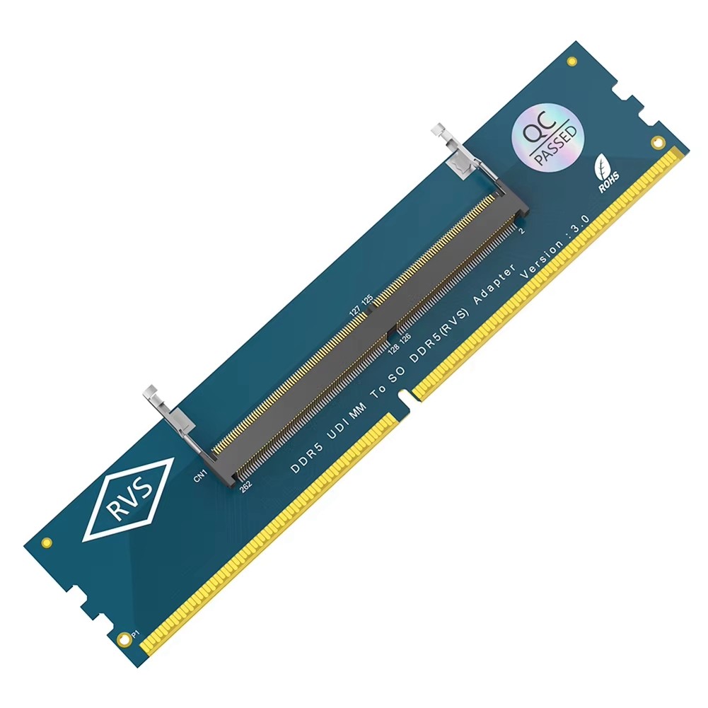 2PCS Laptop SO DDR5 to Desktop DDR5 U-DIMM Adapter Memory Card Converter4971