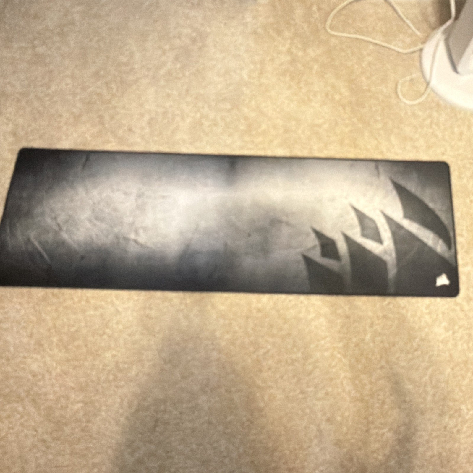 Corsair Extended Patterned Mouse Pad Black/Gray 36x12in 4mm Thick