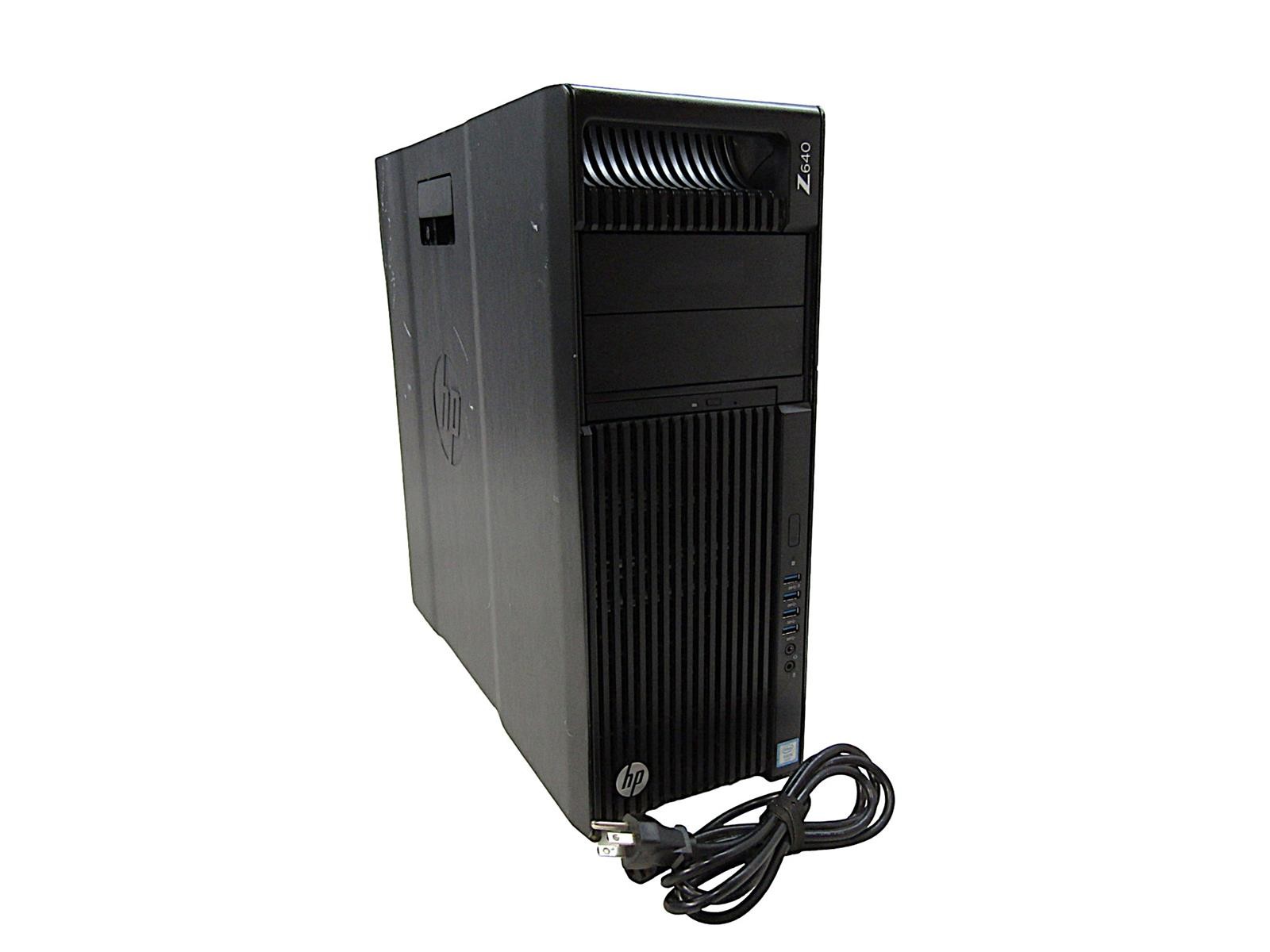 HP Z640 | 2x 2.40GHz Xeon E5-2640 v4 | 8TB HDD | BD-RE | Quadro M4000 | 1100W