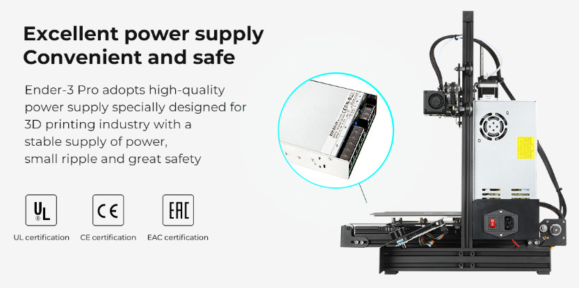 New in Box–Creality Ender 3 PRO–FDM 3D Printer Resume Fast Heat Quiet 180mm/s