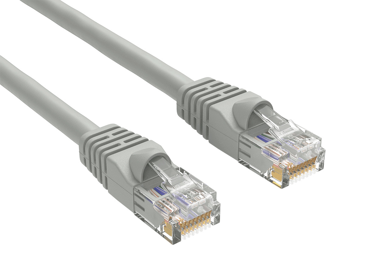 7ft Cat6 Ethernet Cable RJ45 Snagless 24AWG for Gaming PS5 PC Router, Gray