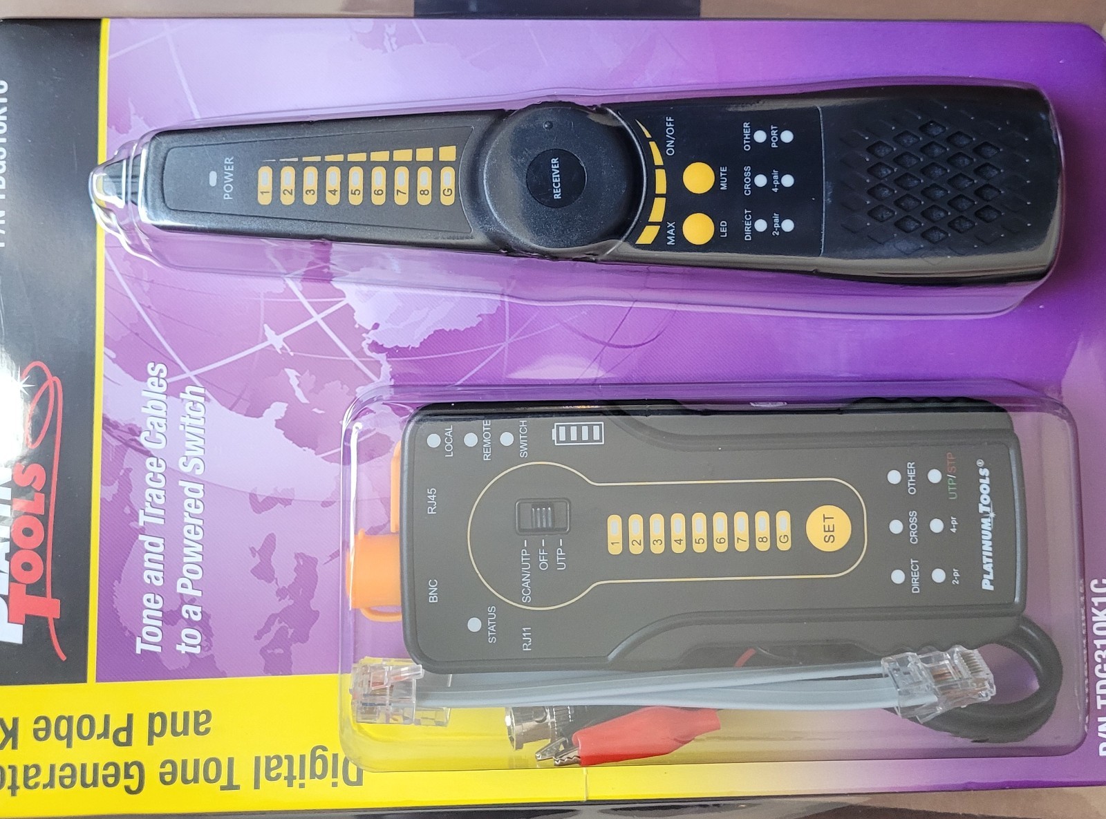 Platinum Tools TDG310K1C Digital Tone Generator and Probe Kit