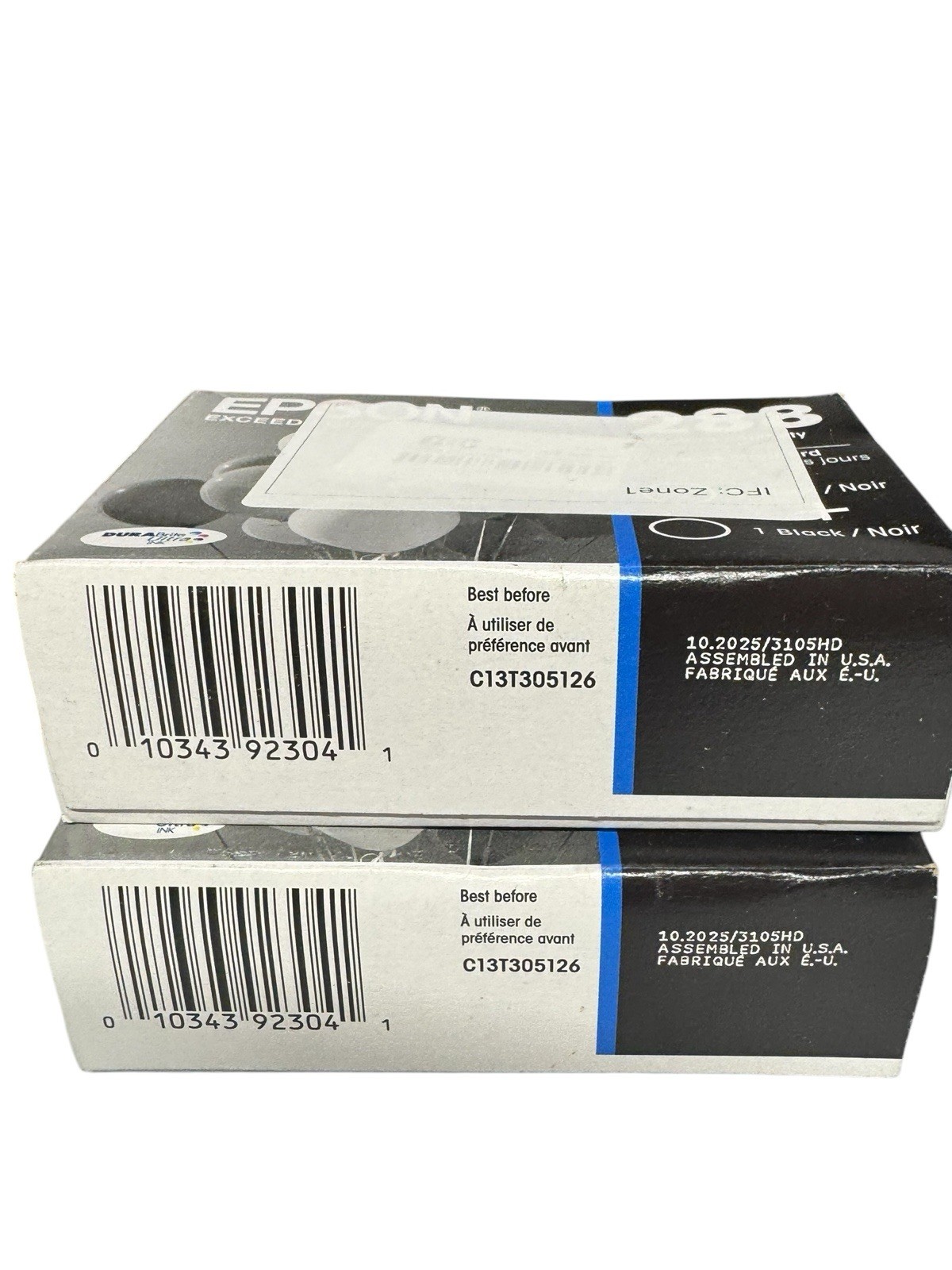 GENUINE Epson 288 Black Ink Cartridges 2-Pack (LOT OF 2) Exp. 10/2025