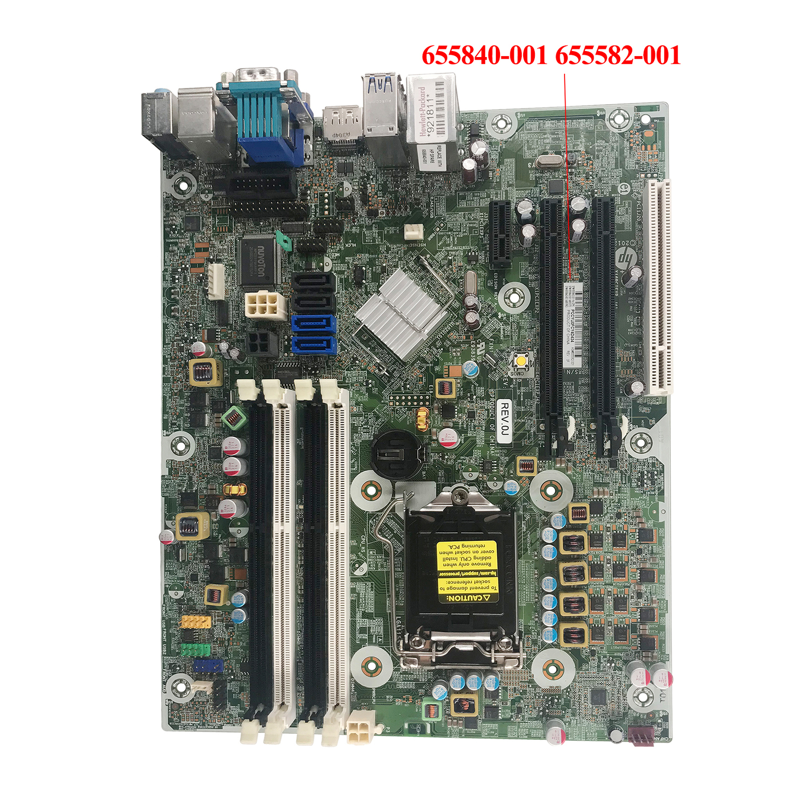 FOR HP Z220 Workstation Motherboard SFF 655840-001 655582-001 100% Test Work