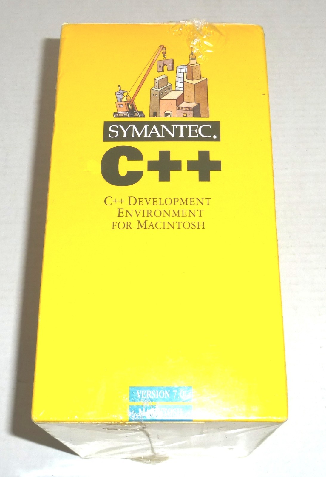 VTG Symantec C++ Version 7.0 Macintosh C++ Development Retail Box NEW, Sealed