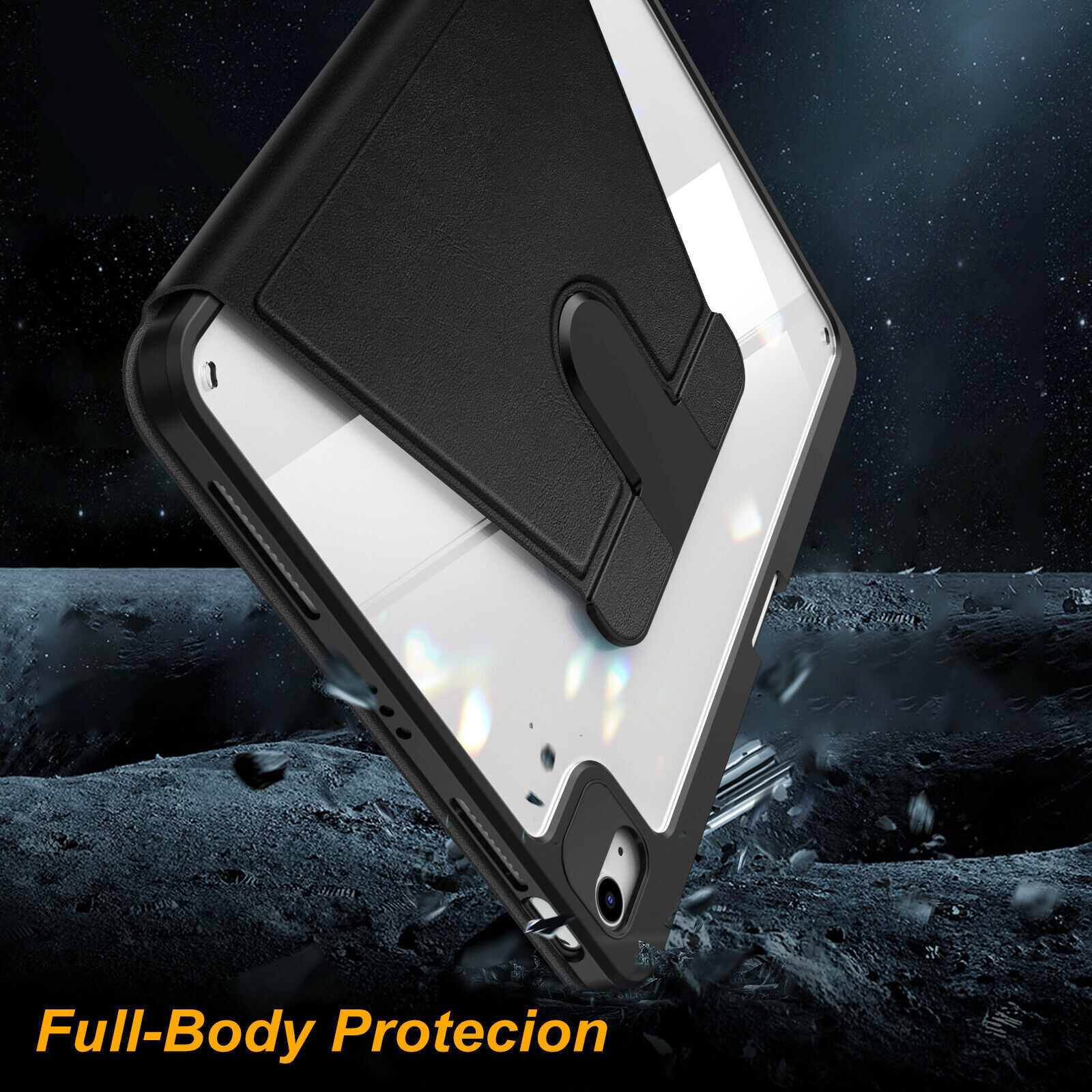 Case for iPad Air 11-inch M3 (2025) 360° Rotating Stand Shockproof Cover