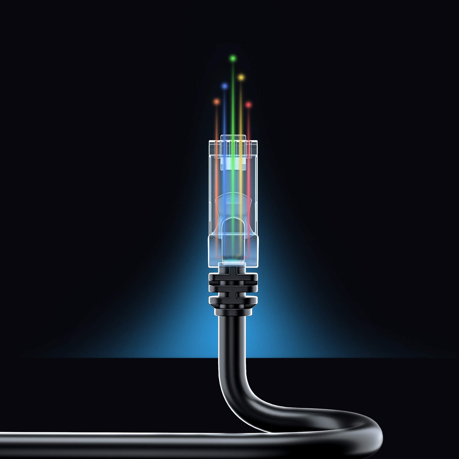 Cat 6 Ethernet Cable 100 ft High-Speed UTP 10Gbps LAN Network Patch Cord