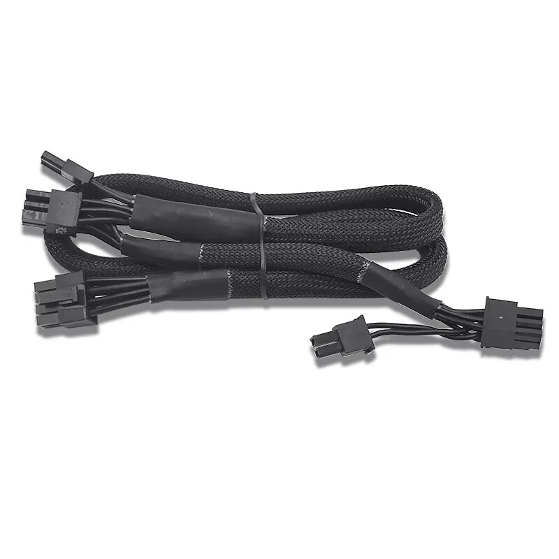 Thermaltake Toughpower 8-pin to dual 8-pin (6+2 pin) PCIe power supply cable