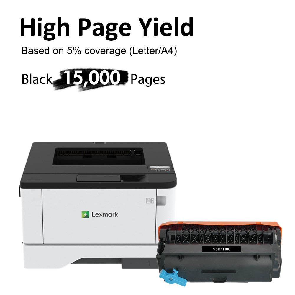 55B1H00 55B1000 Toner Cartridge for Lexmark MS331dn MS431dn MX331adn MX431adn