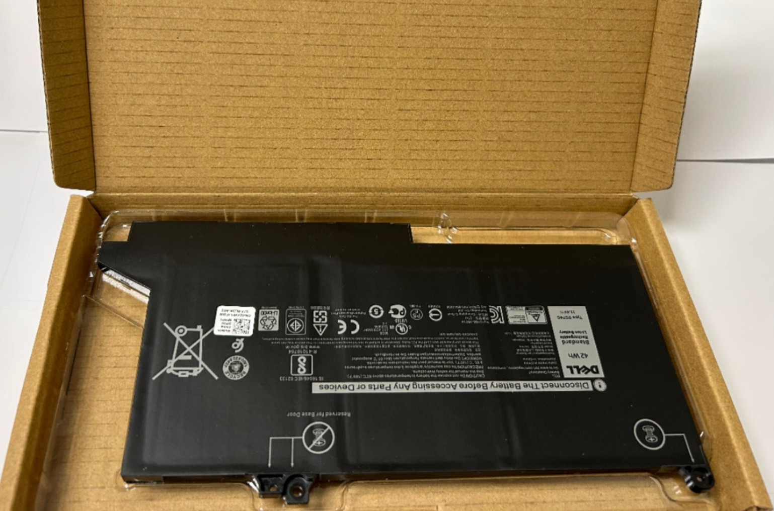 OEM Genuine 42Wh 0G74G 9W9MX 3KF82 Battery For Dell Latitude 5300 5310 7300 7400