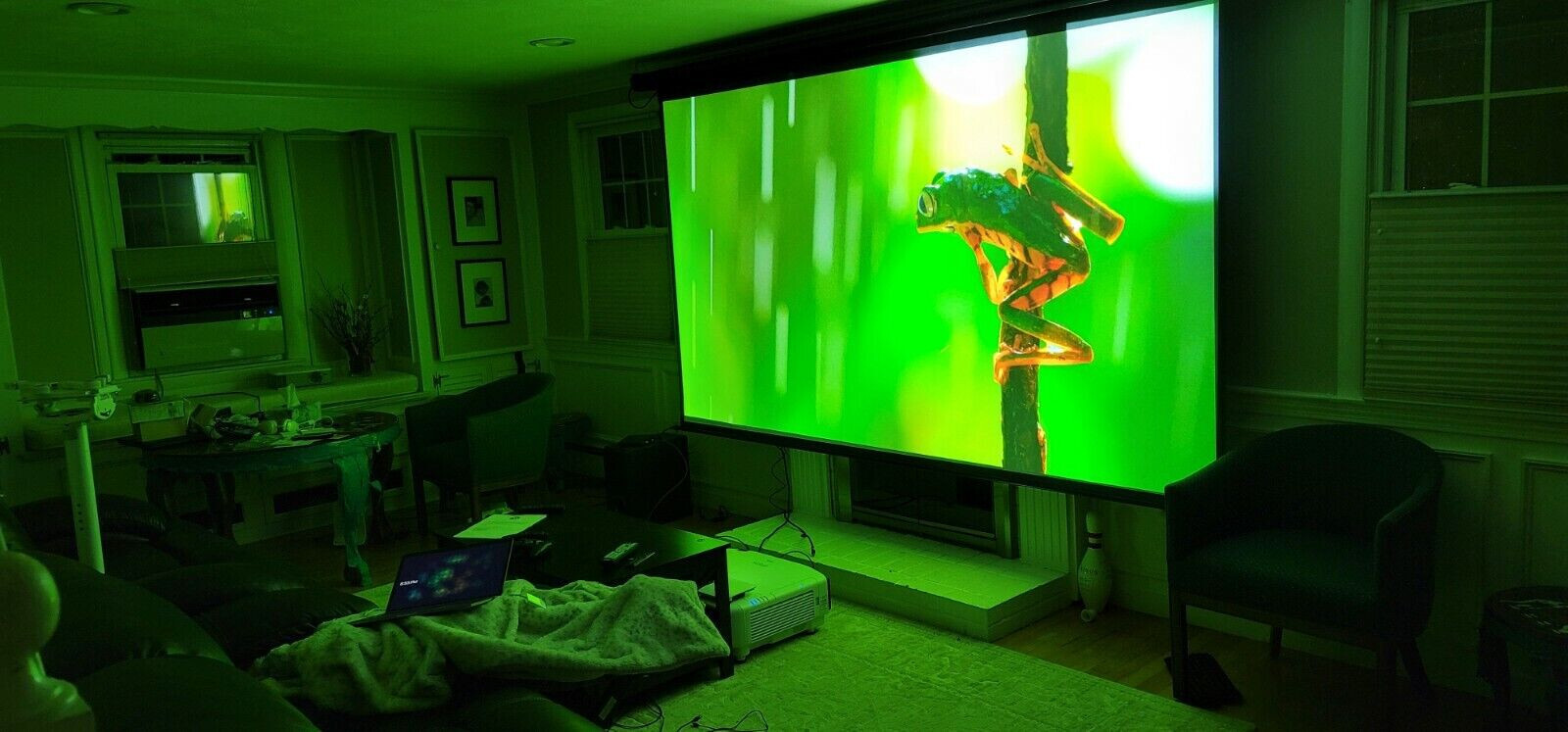 Epson Pro L1300U 8000 Lumens LASER 3LCD 4K Enhancement Projector W/ ELPLM08 LENS