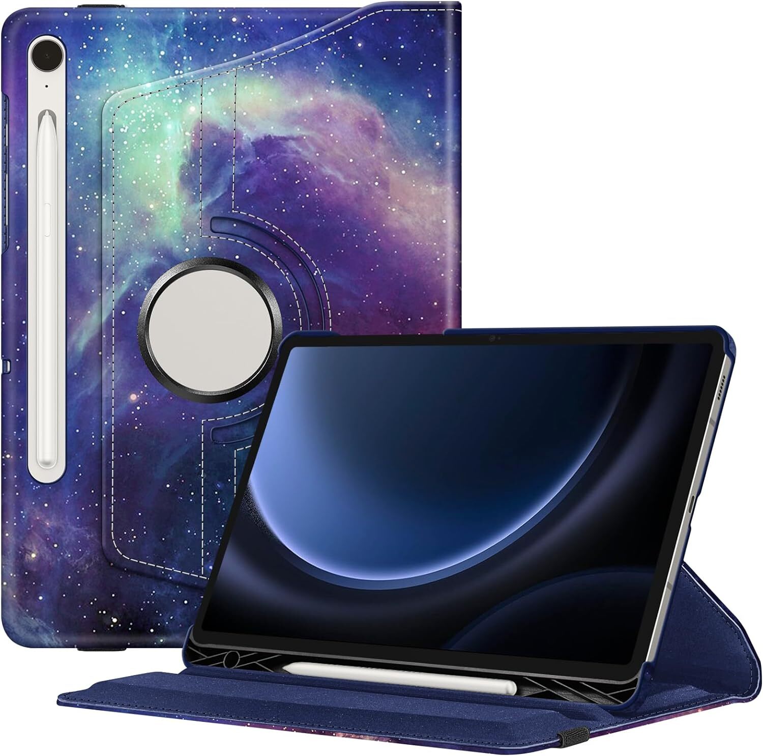 Rotating Case for Samsung Galaxy Tab S9 FE 10.9 Inch/Tab S9 11 2023 Stand Cover