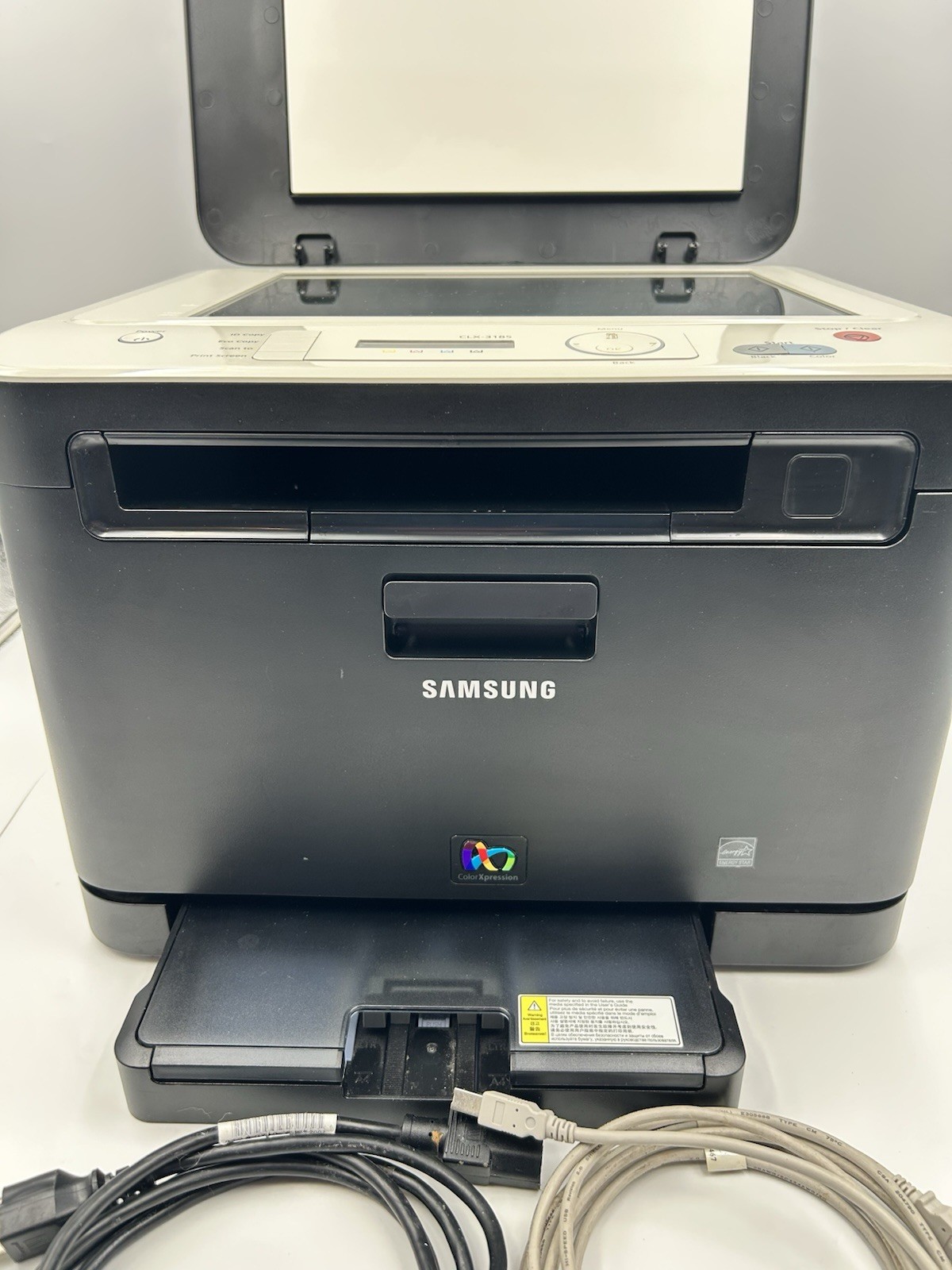 Samsung CLX-3185FW Color Xpression All-In-One Color Laser Printer No ink