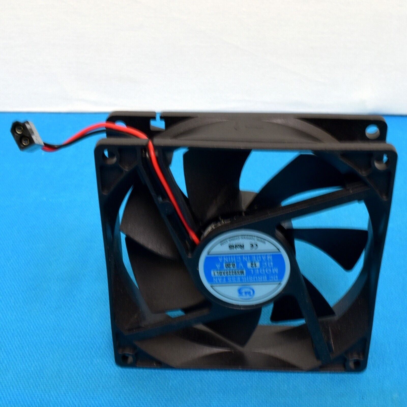 MX MX9225ABL1 Brushless Cooling Fan DC 12V- 0.20A 2pin Fan with connector NEW