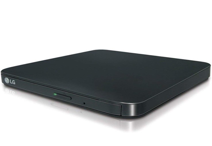 LG SP80NB80 8X External DVD Writer DVD RW DL USB 2.0 Ultra Slim Portab