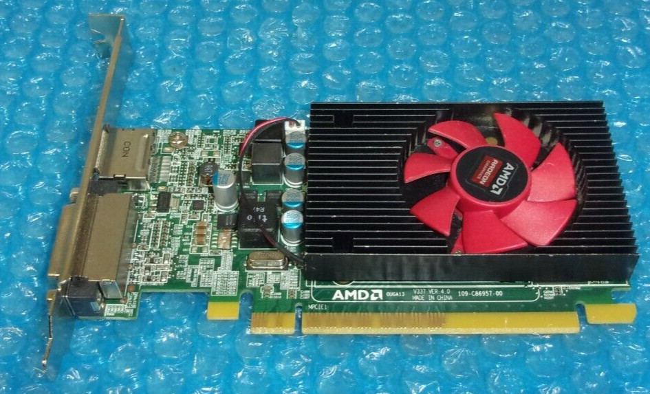 Dell AMD Radeon R5 430 2GB GDDR5 DVI DP Full Height Video Card 1X3TV 01X3TV