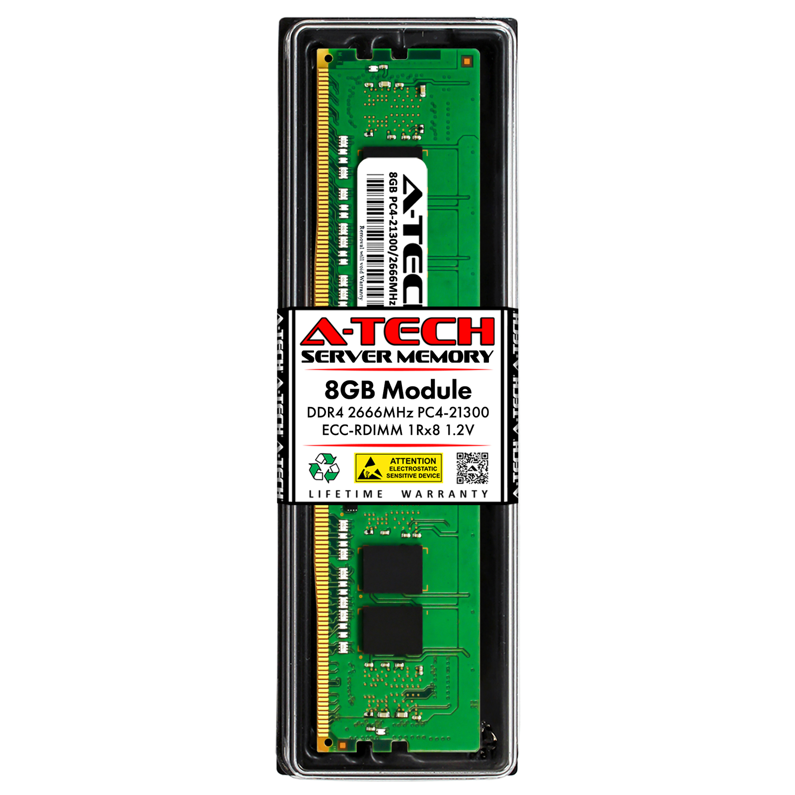 8GB 1Rx8 PC4-2666 RDIMM Supermicro 1029UX-LL3-S16 4028GR-TRT 5028R-WR Memory RAM