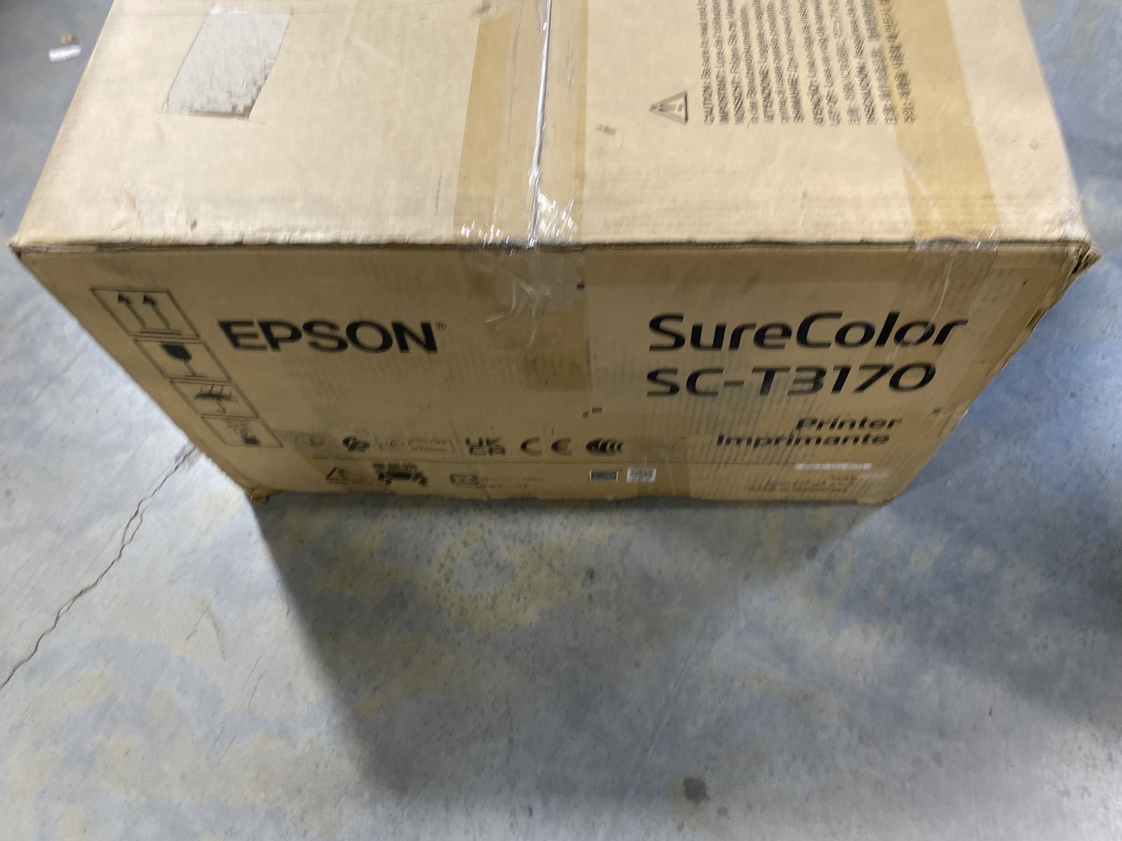 Epson SureColor SC-T3170SR Wireless Color Inkjet 24″ Large-Format Printer -White
