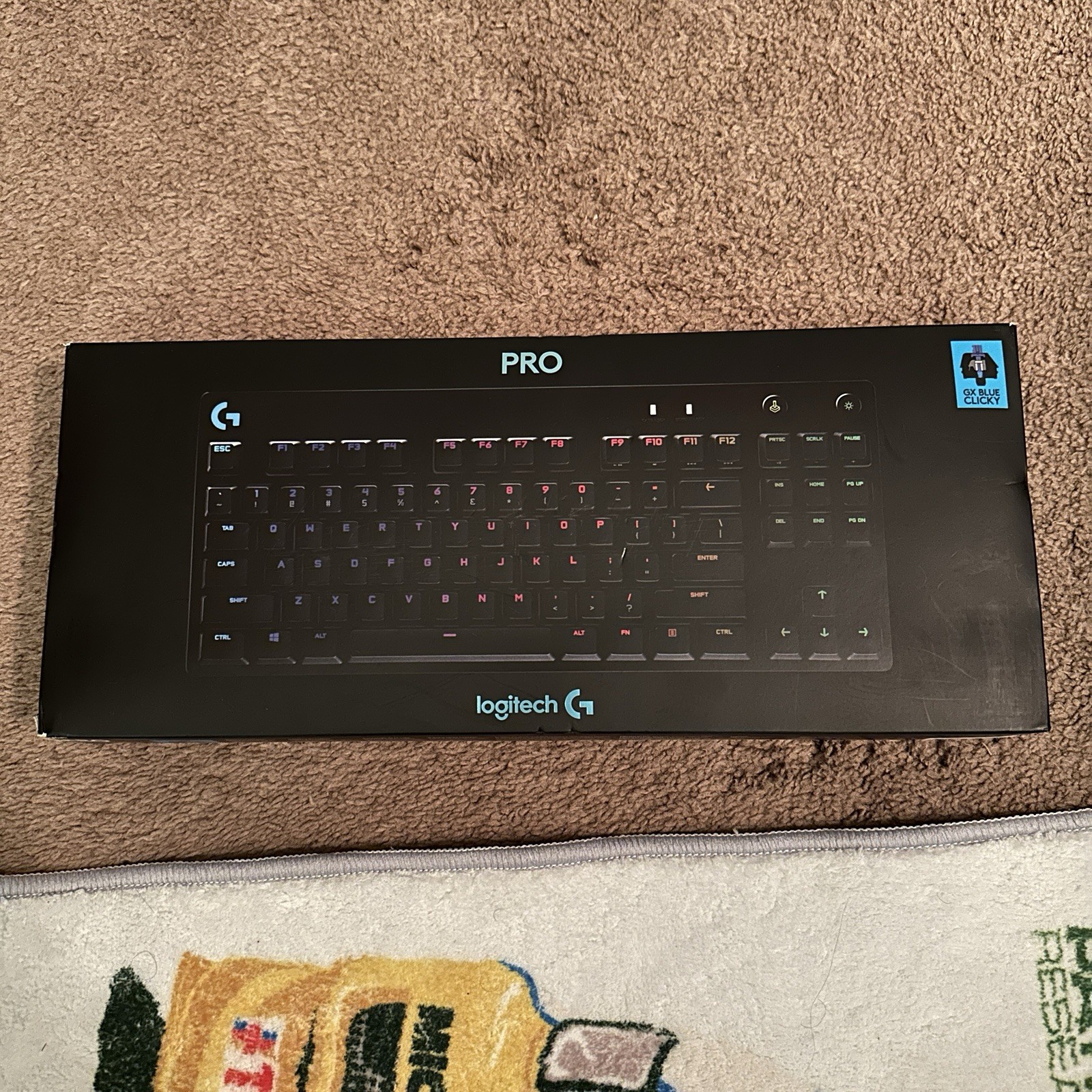 Logitech G Pro TKL Wired GX Gaming Keyboard Black