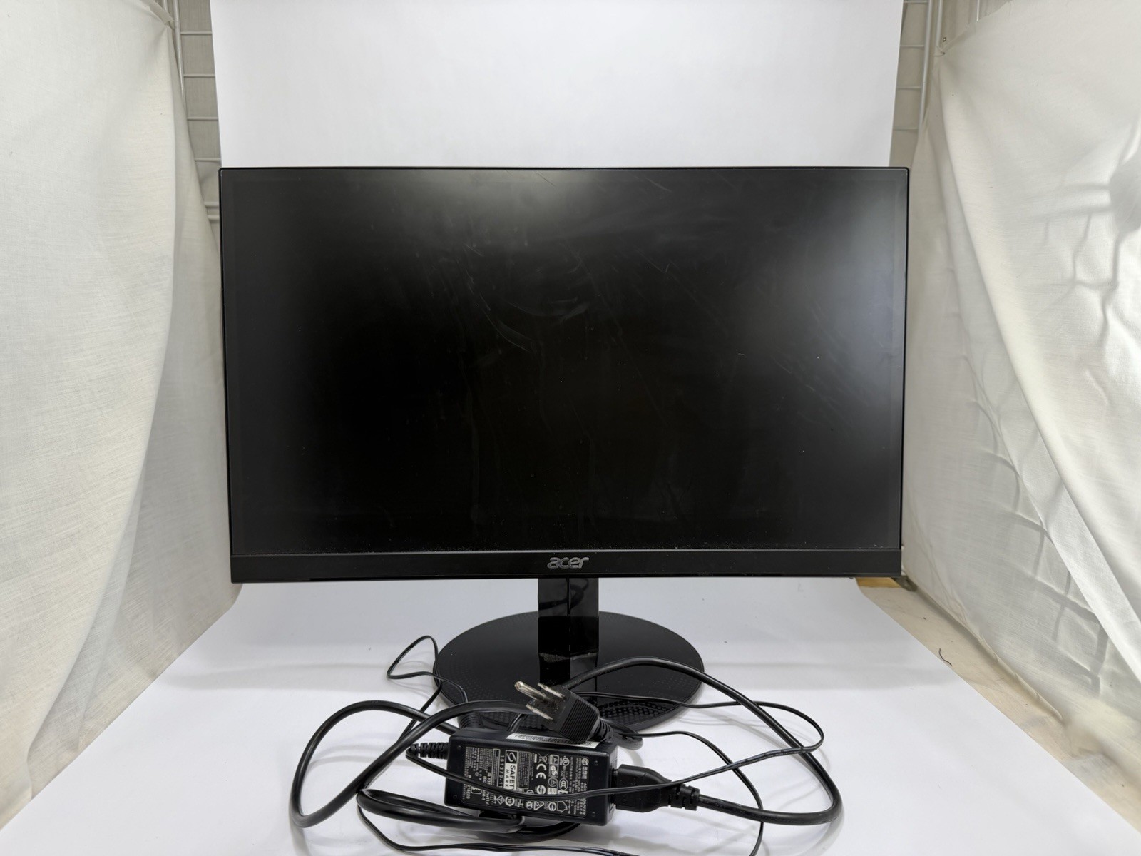 Acer SB220Q 21.5″ LED Monitor 1920×1080 75Hz Black HDMI VGA Inputs Used