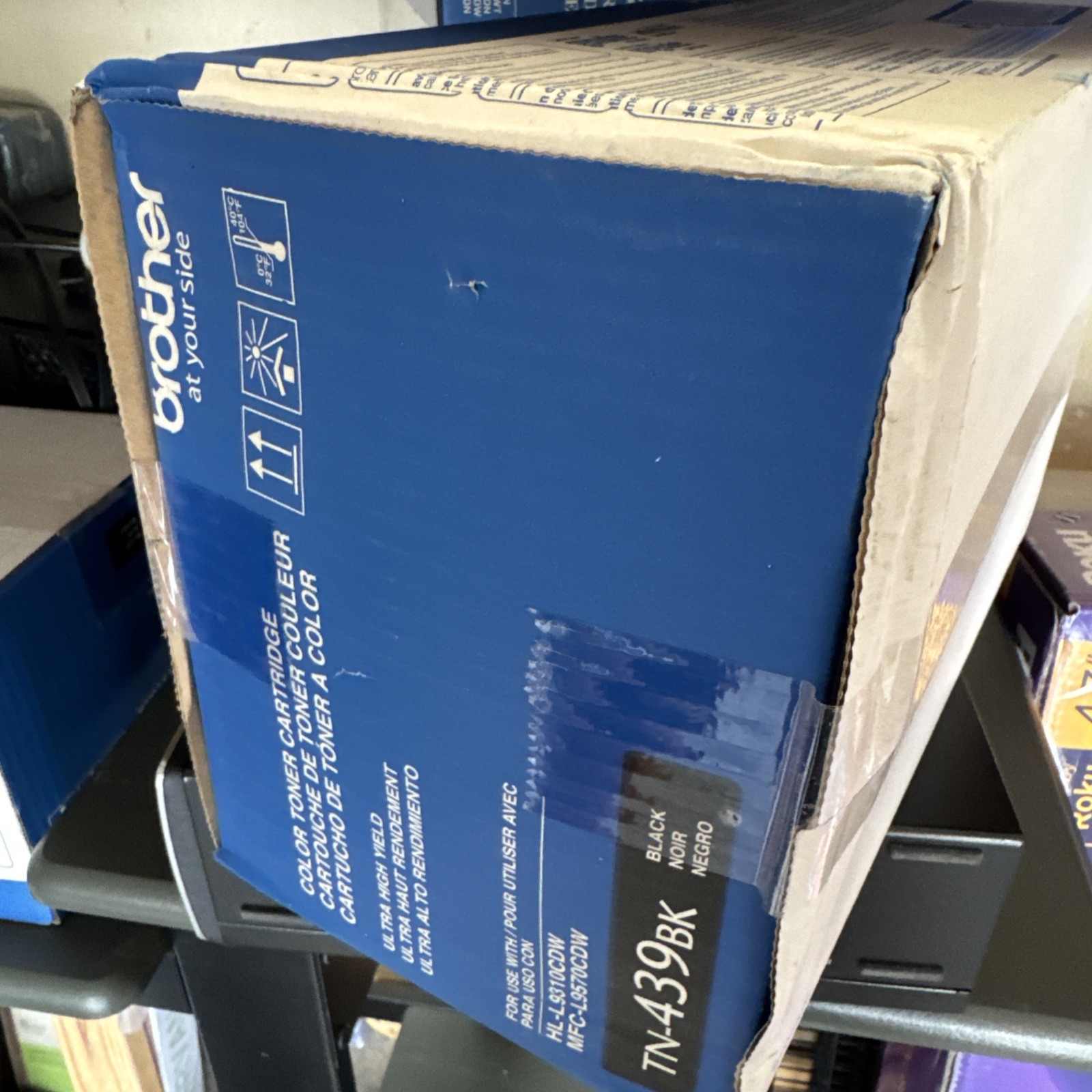 Brother TN650 Original Toner Cartridge – 012502622307 brand new in box -See Pics