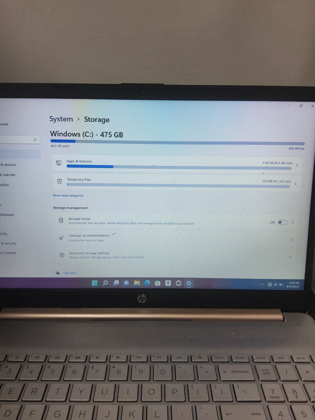 HP laptop Model 15-dy2003ds