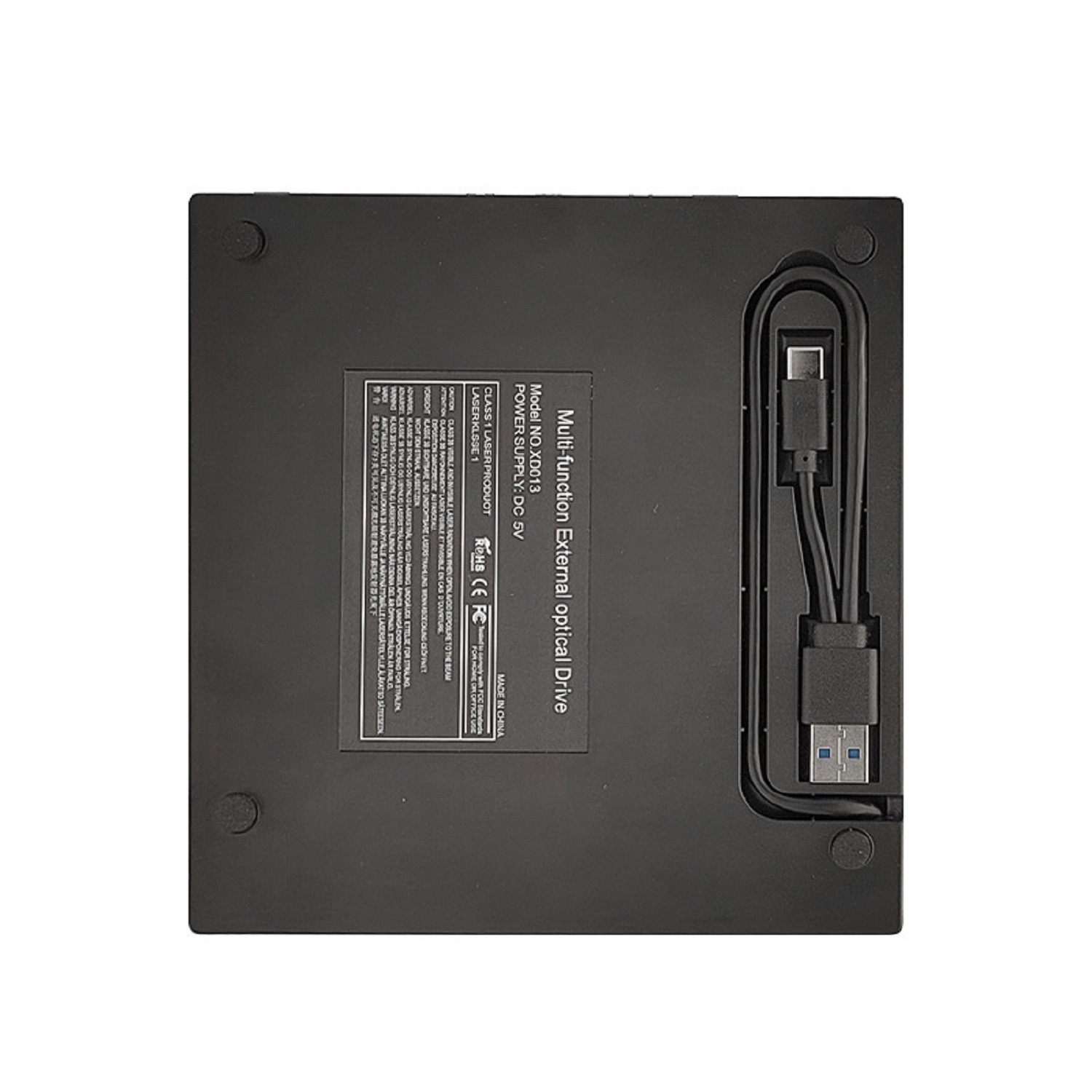 7-in-1 Slim External CD DVD Drive USB 3.0 Reader Writer Burner Player For Laptop